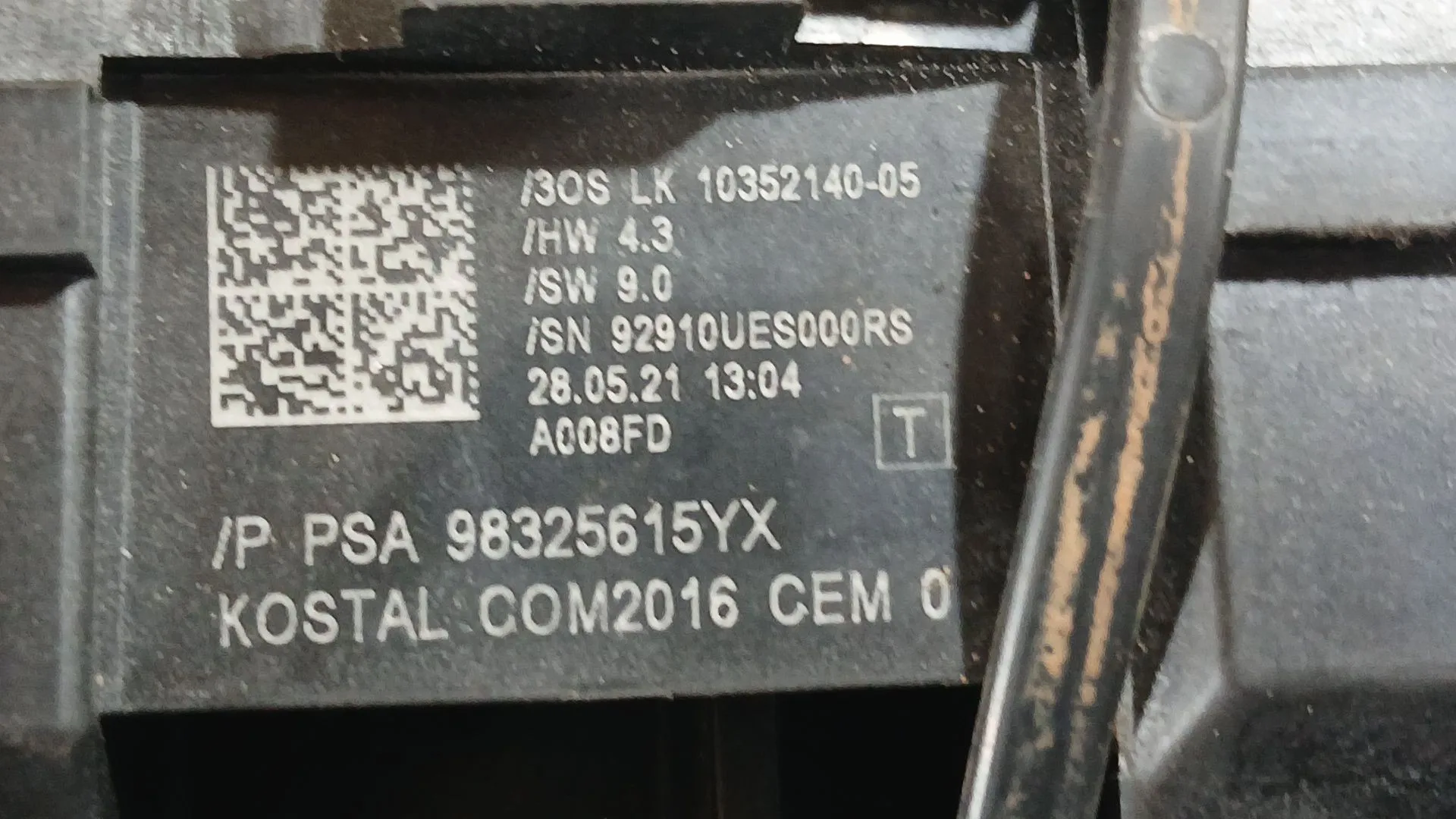 Mando Luces Y Limpia para Opel Corsa F (P2Jo)