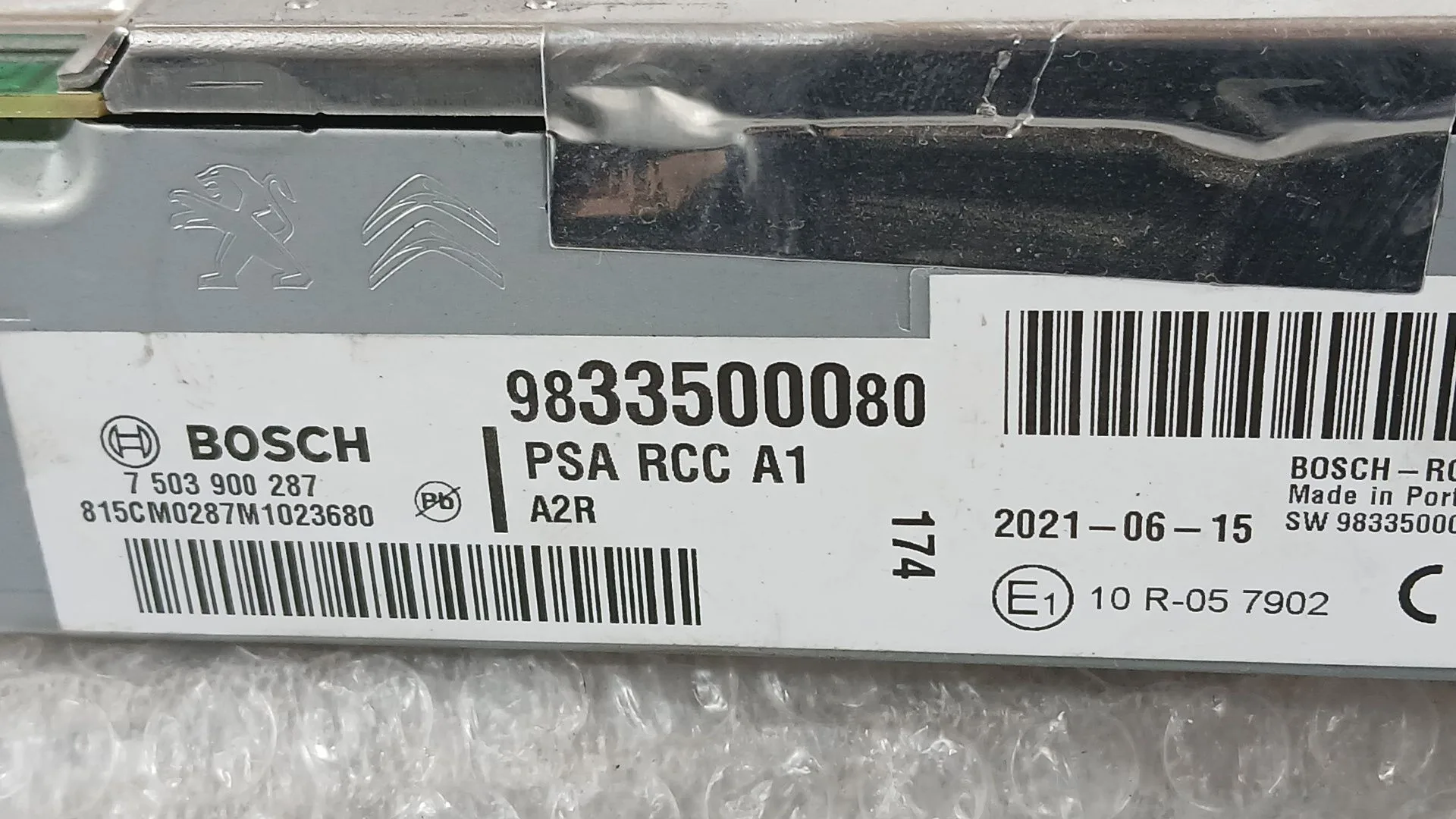 Sistema Audio / Radio para Opel Corsa F (P2Jo)