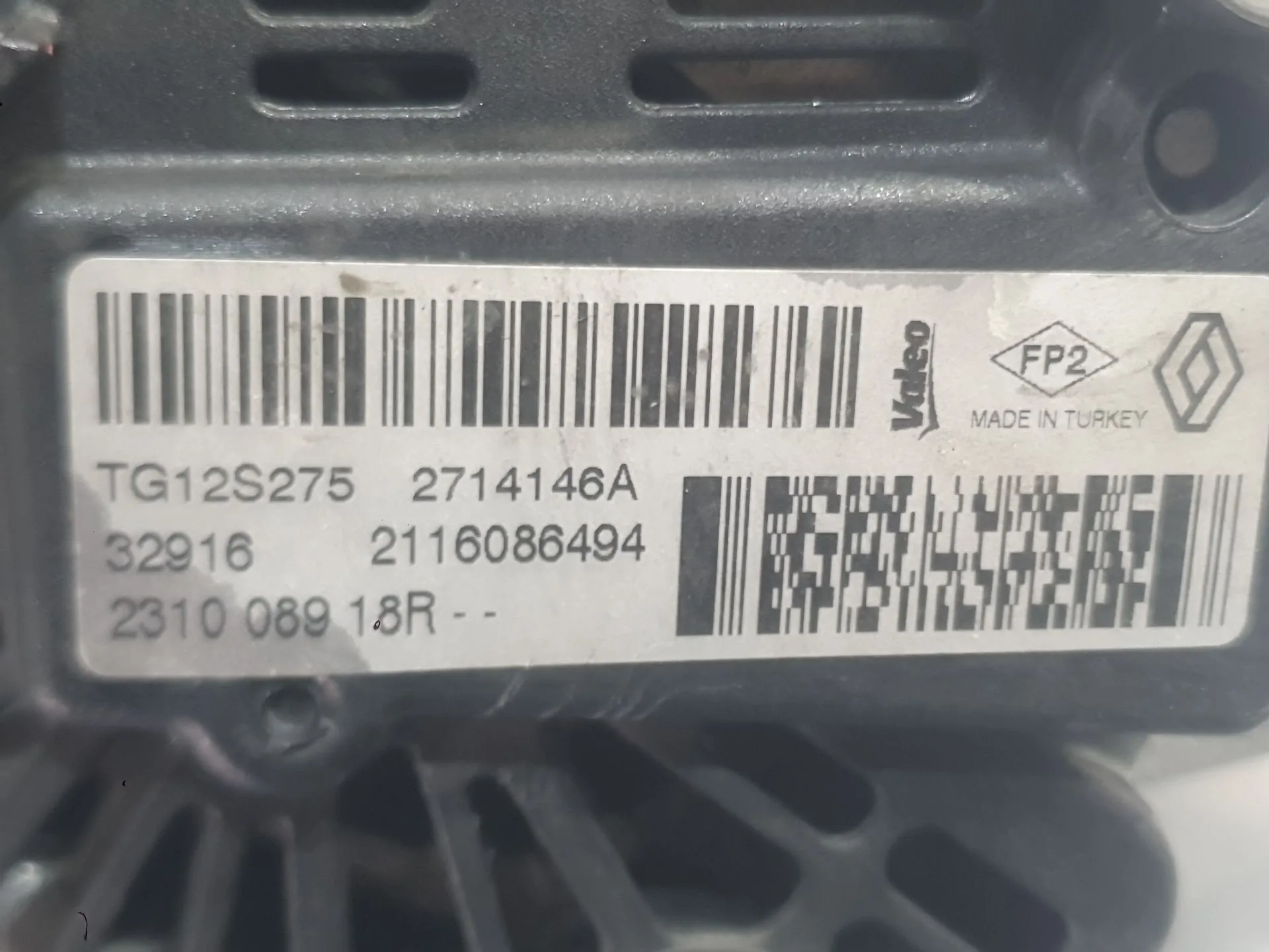 Alternador para Renault Clio Iv (Bh_)