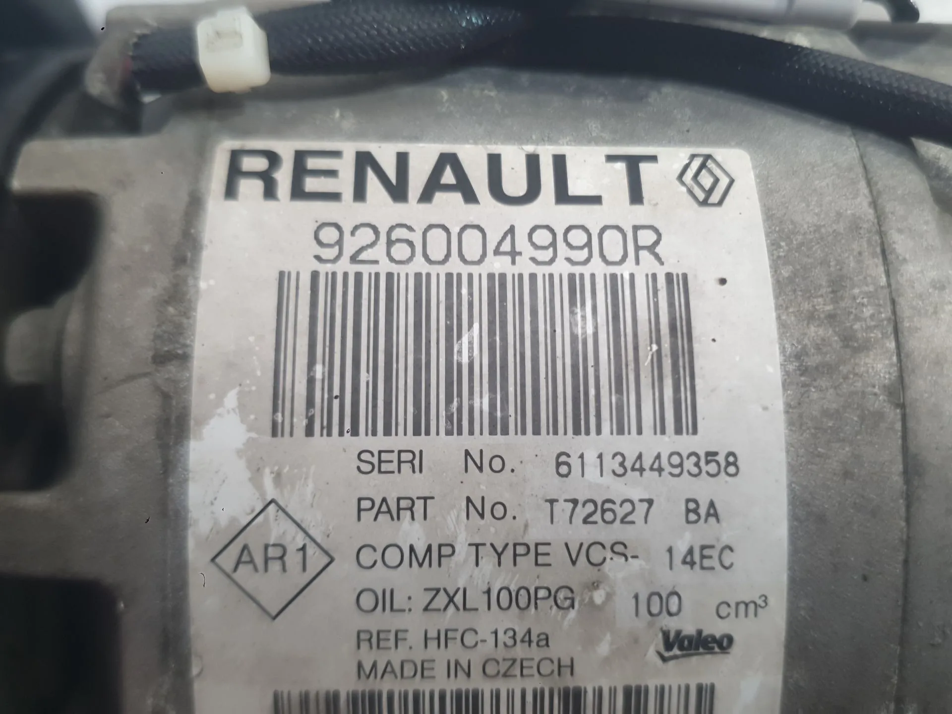 Compresor Aire Acondicionado para Renault Clio Iv (Bh_)