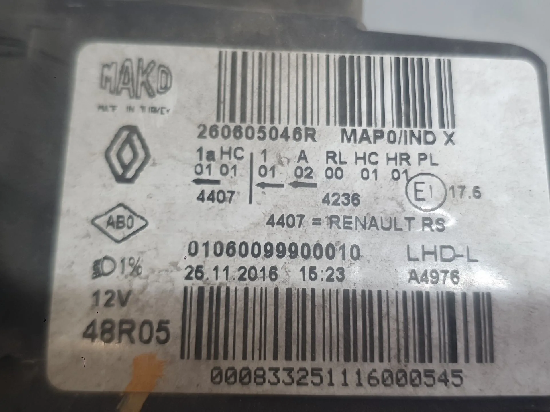 Faro Izquierdo para Renault Clio Iv (Bh_)