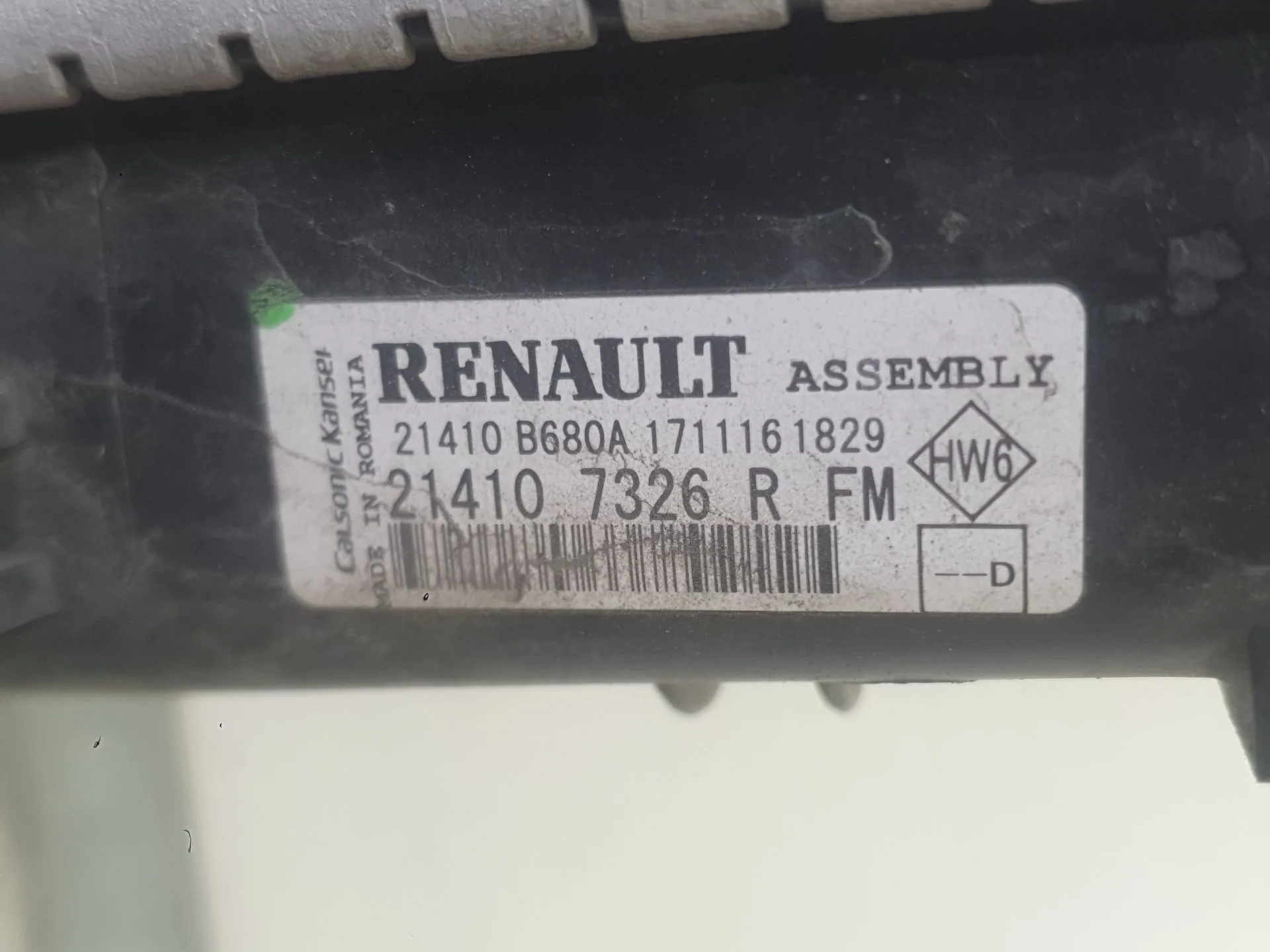 Radiador Agua para Renault Clio Iv (Bh_)