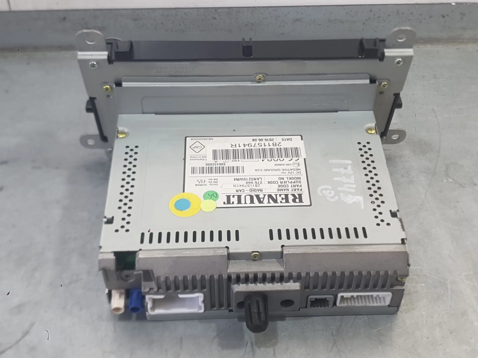 Sistema Navegacion Gps para Renault Clio Iv (Bh_)