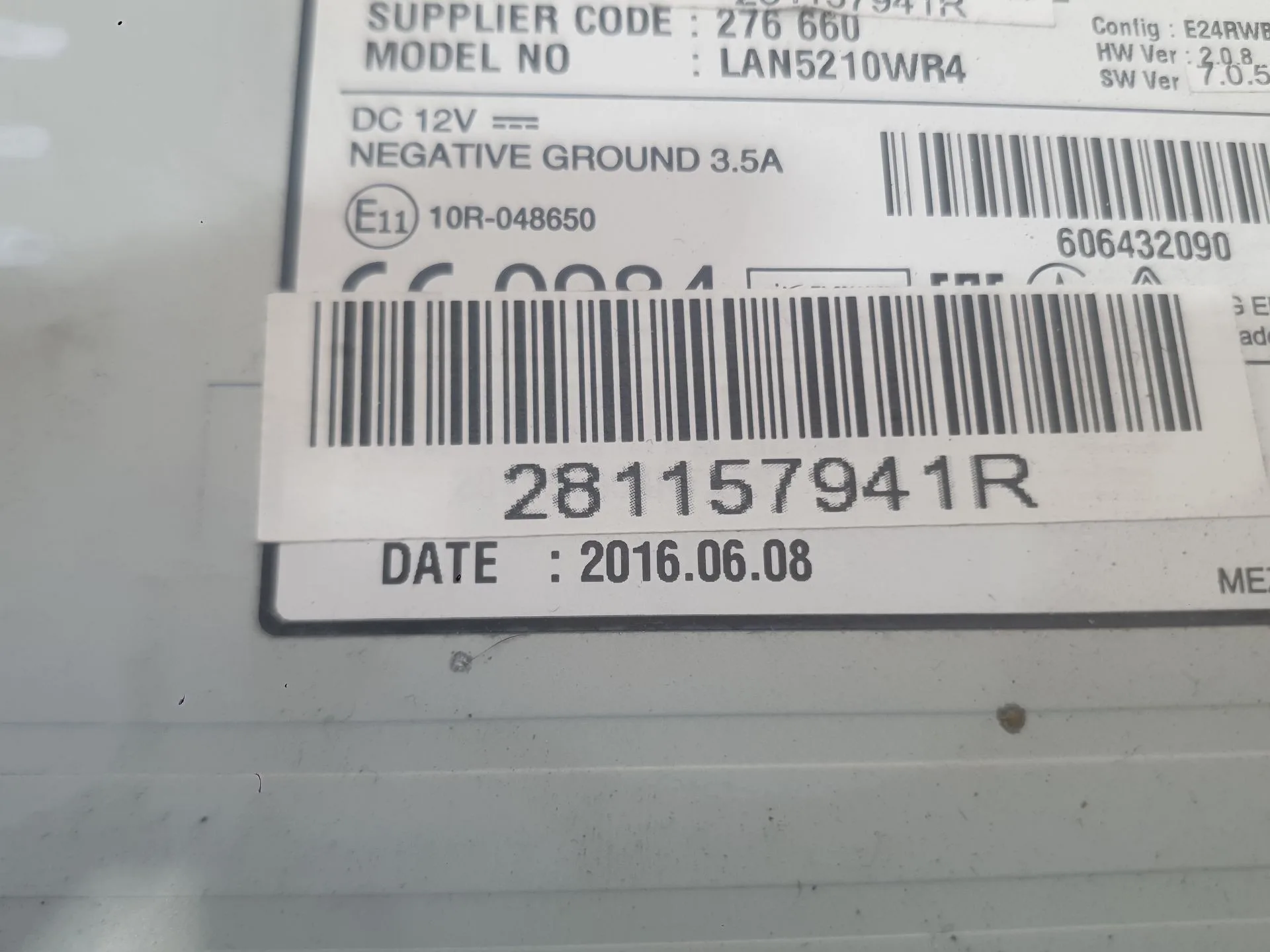 Sistema Navegacion Gps para Renault Clio Iv (Bh_)