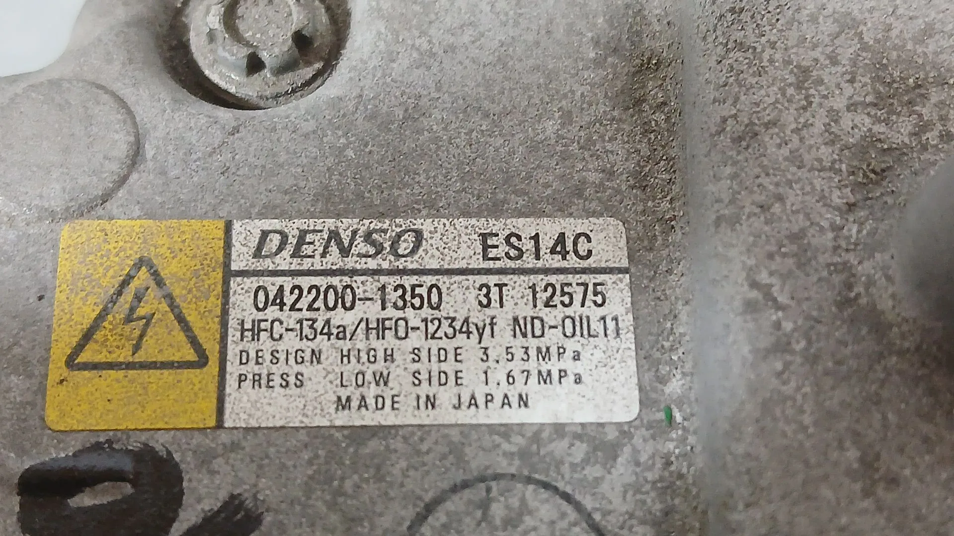 Compresor Aire Acondicionado para Toyota Yaris (_P13_)
