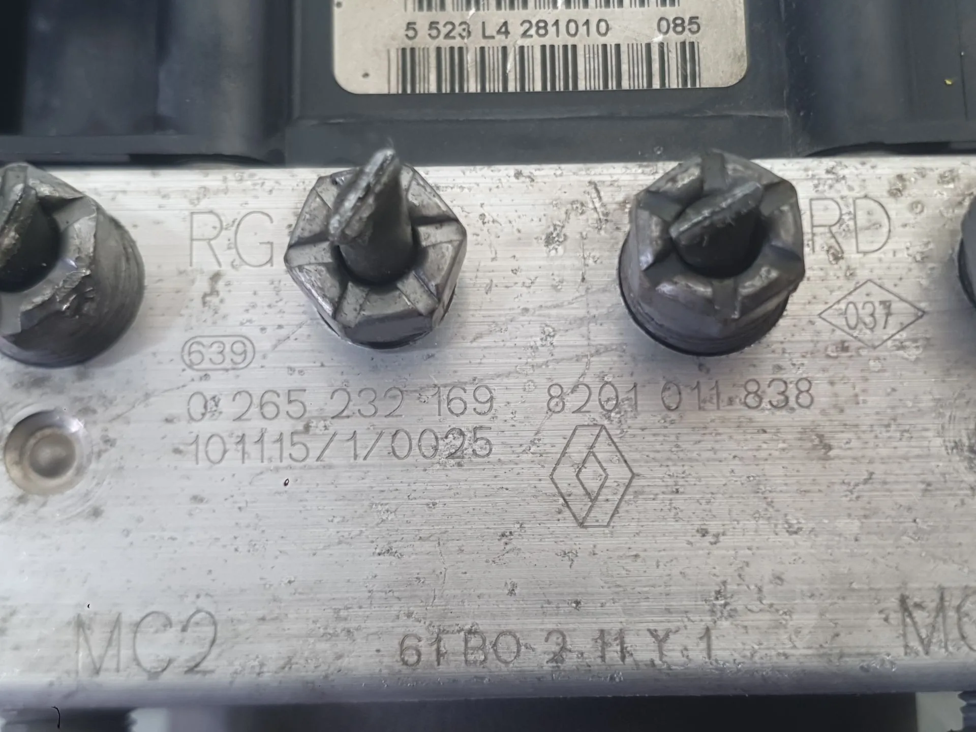 Abs para Renault Kangoo / Grand Kangoo Ii (Kw0/1_)