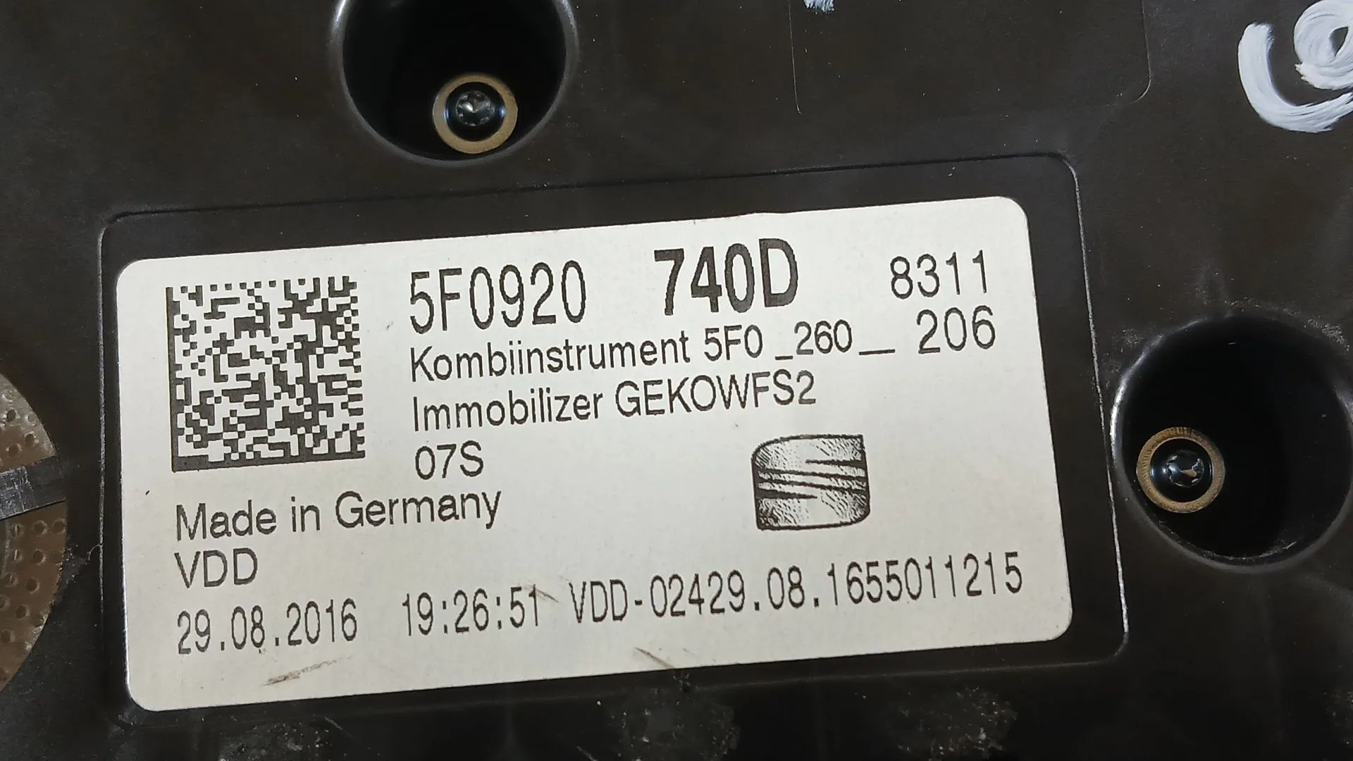 Cuadro Instrumentos para Seat Leon St (5F8)
