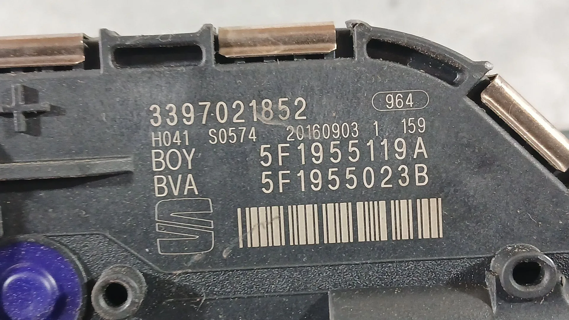 Motor Limpia Delantero para Seat Leon St (5F8)