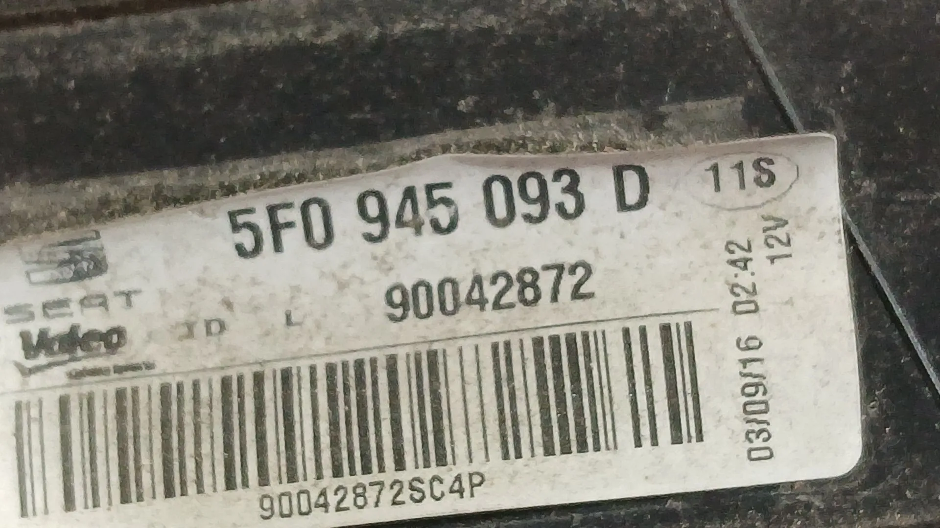 Piloto Trasero Izquierdo Interior para Seat Leon St (5F8)