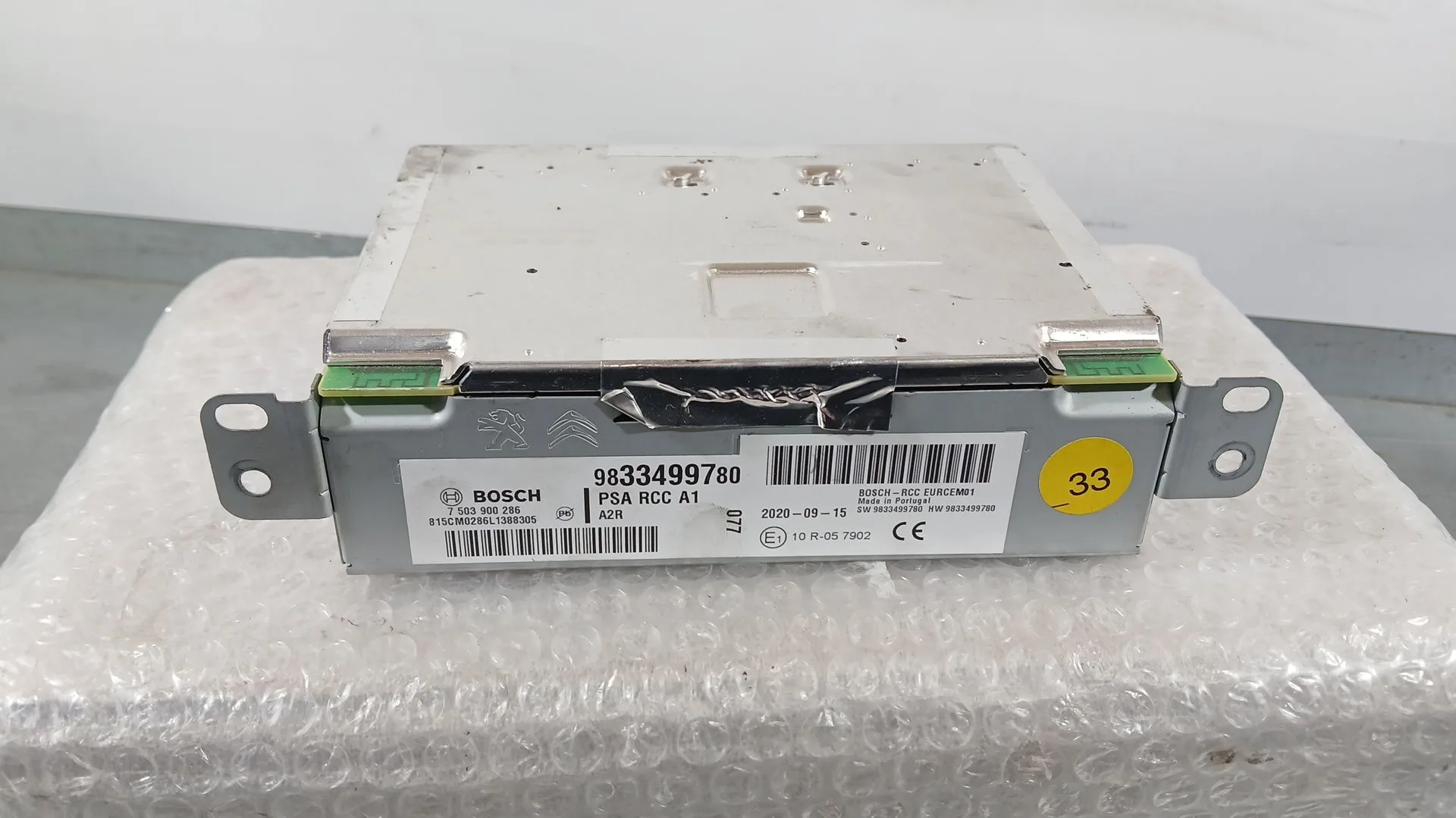Sistema Audio / Radio para Peugeot 2008 Ii (Ud_, Us_, Uy_, Uj_, Ur_, Uc_)