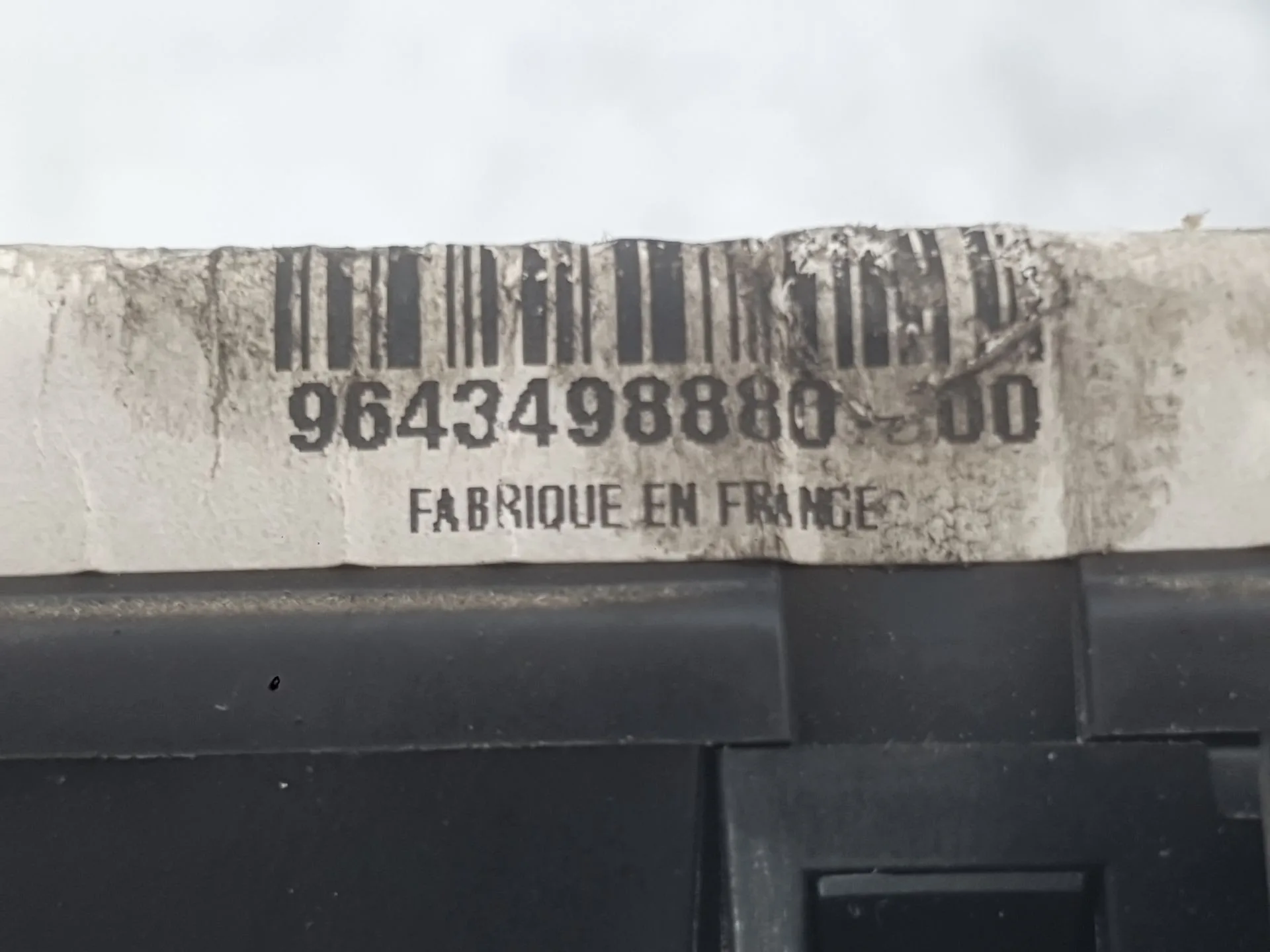 Caja Reles / Fusibles para Peugeot 206 Hatchback (2A/C)