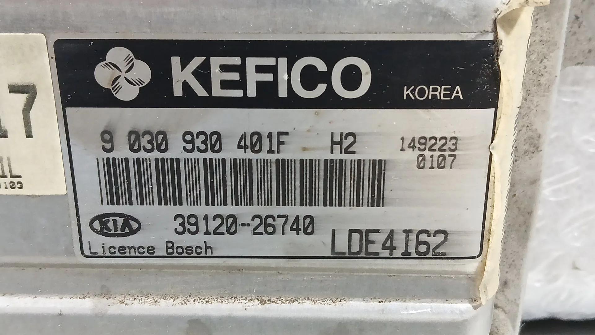 Centralita Motor Uce para Kia Cerato I Sedan (Ld)