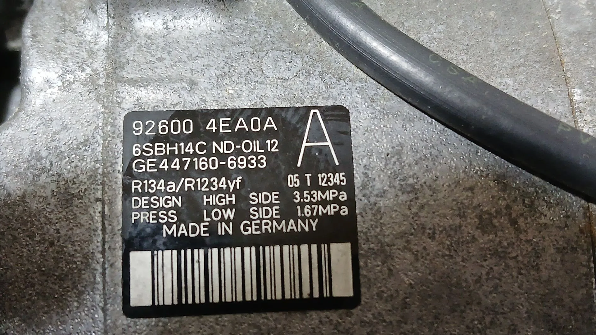 Compresor Aire Acondicionado para Nissan Qashqai Ii (J11, J11_)