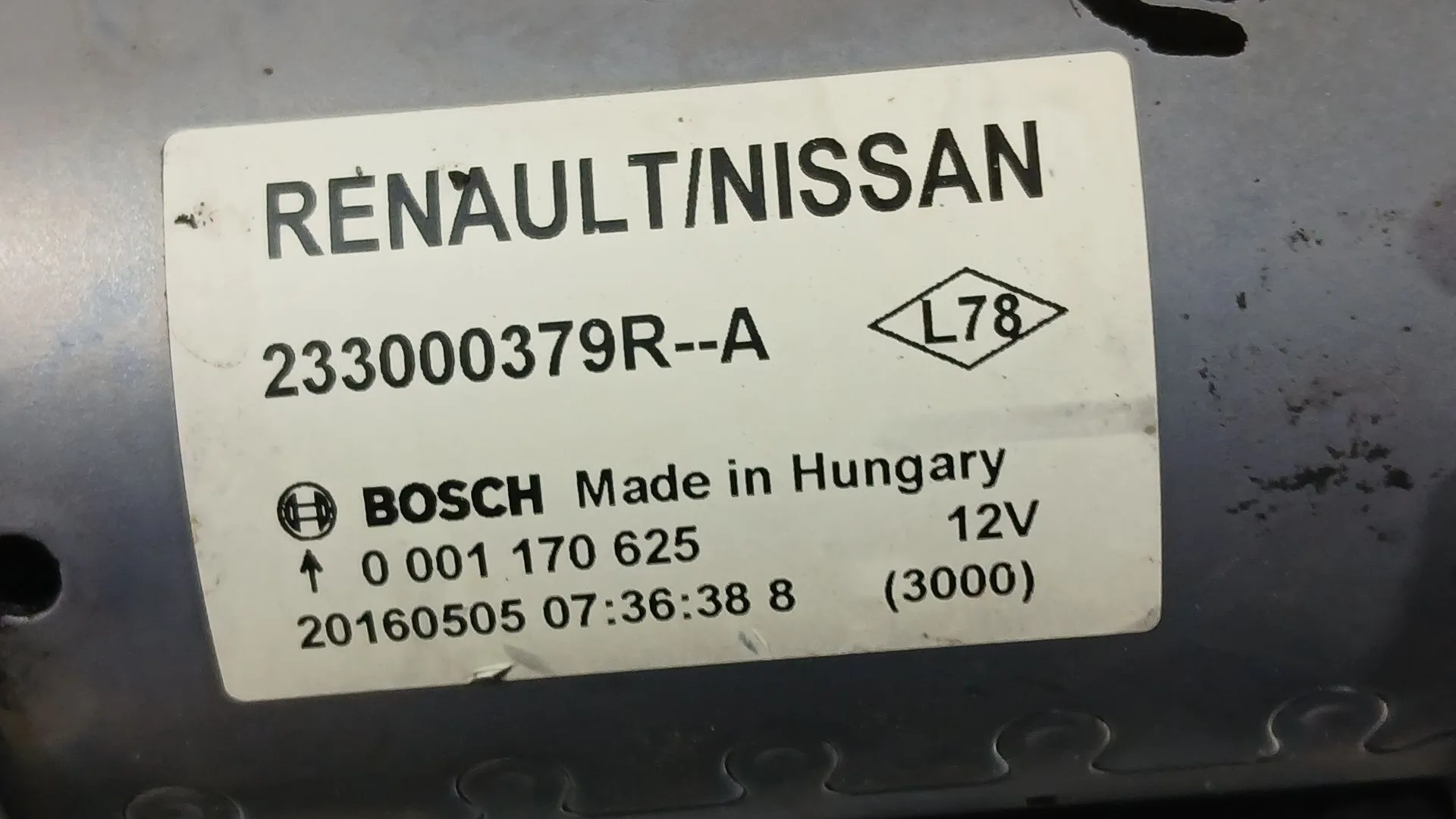 Motor Arranque para Nissan Qashqai Ii (J11, J11_)