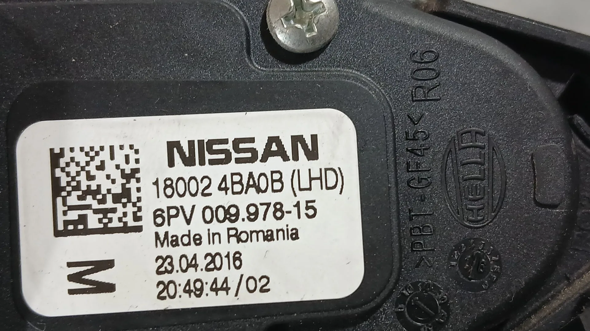 Potenciometro Pedal para Nissan Qashqai Ii (J11, J11_)