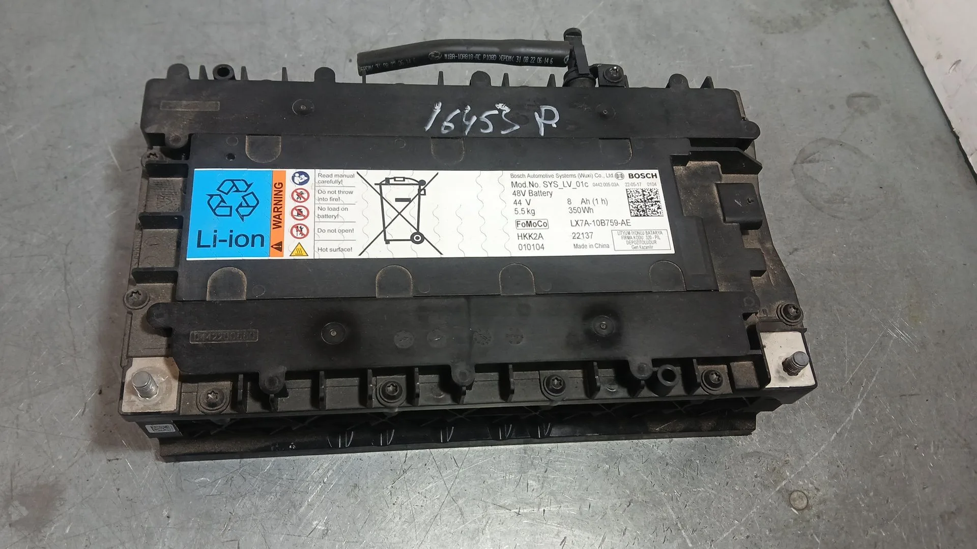 Bateria para Ford Fiesta Vii (Hj, Hf)
