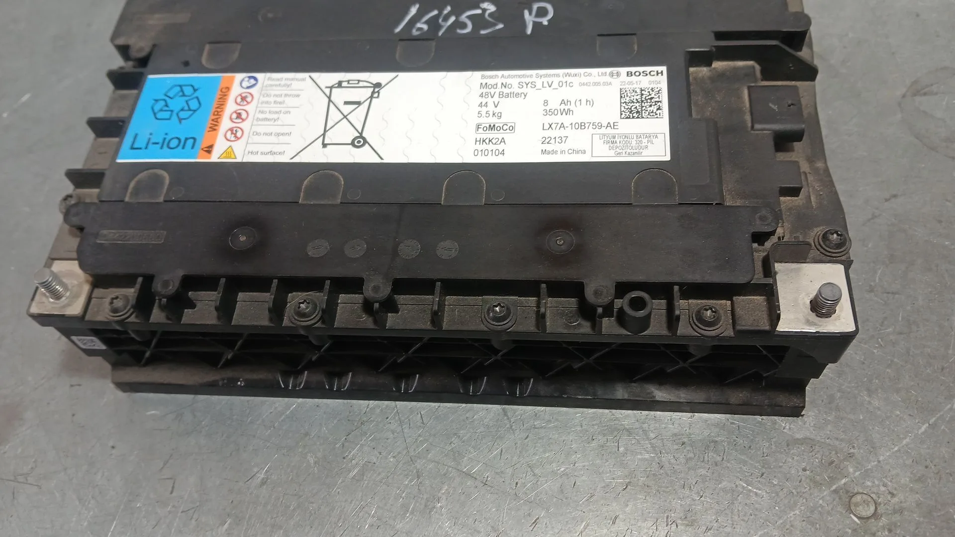 Bateria para Ford Fiesta Vii (Hj, Hf)