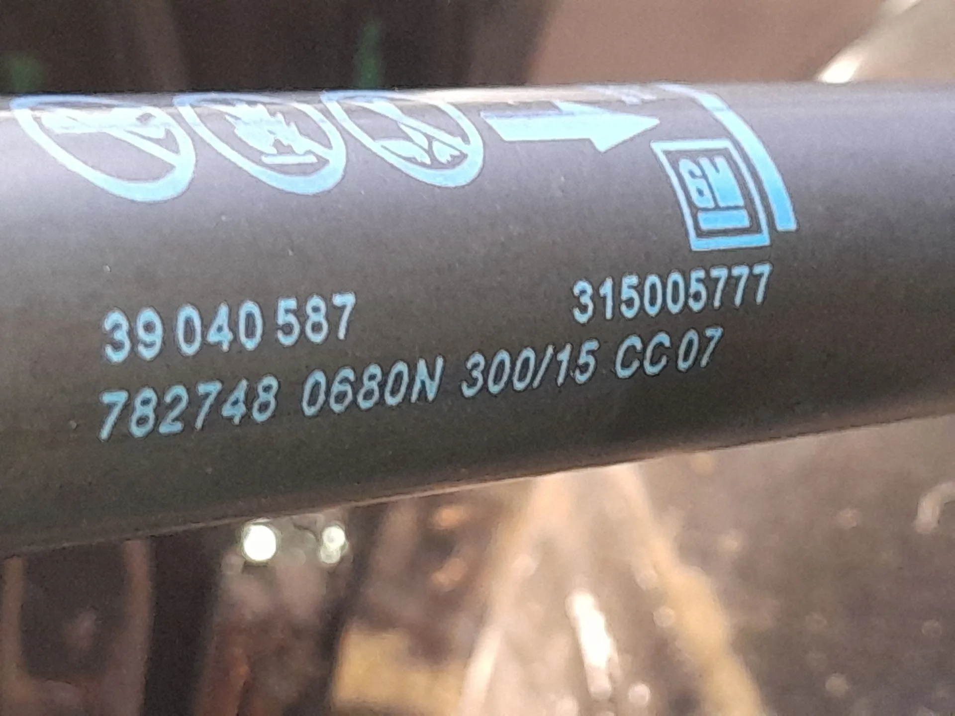 Amortiguadores Maletero / Porton para Opel Zafira Tourer C (P12)