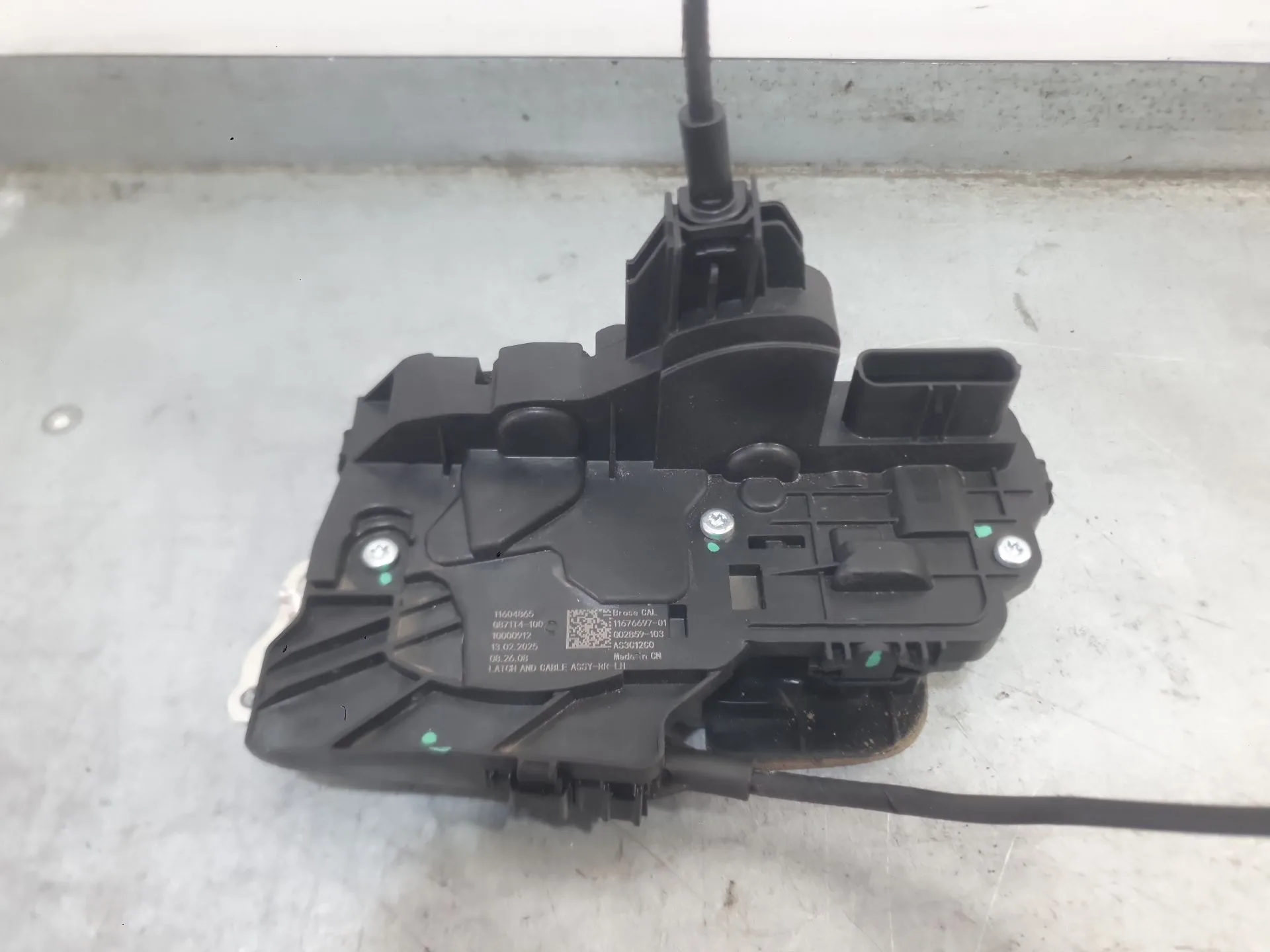 Cerradura Puerta Trasera Izquierda para Mg Hs (As23)