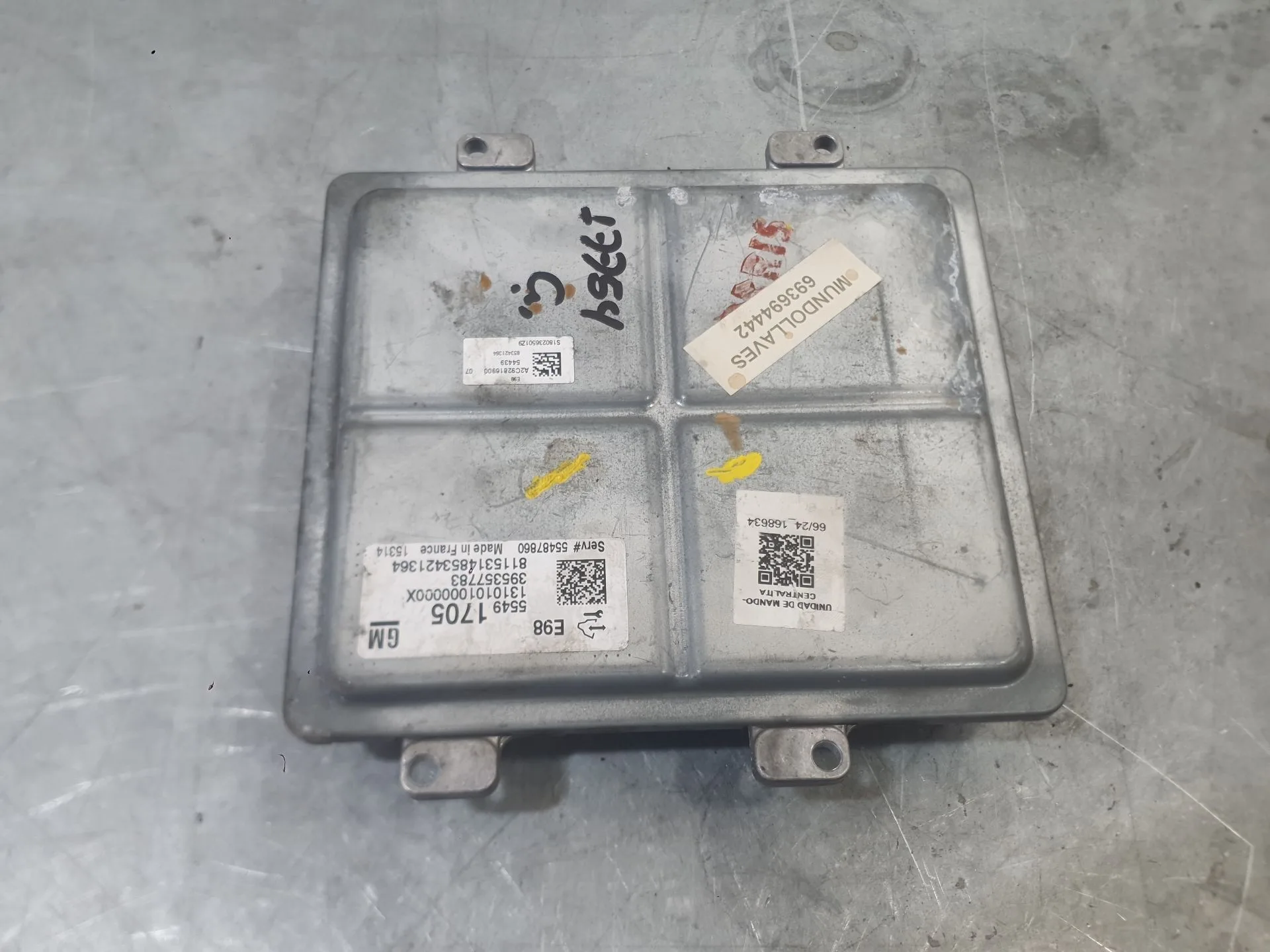 Centralita Motor Uce para Opel Mokka / Mokka X (J13)