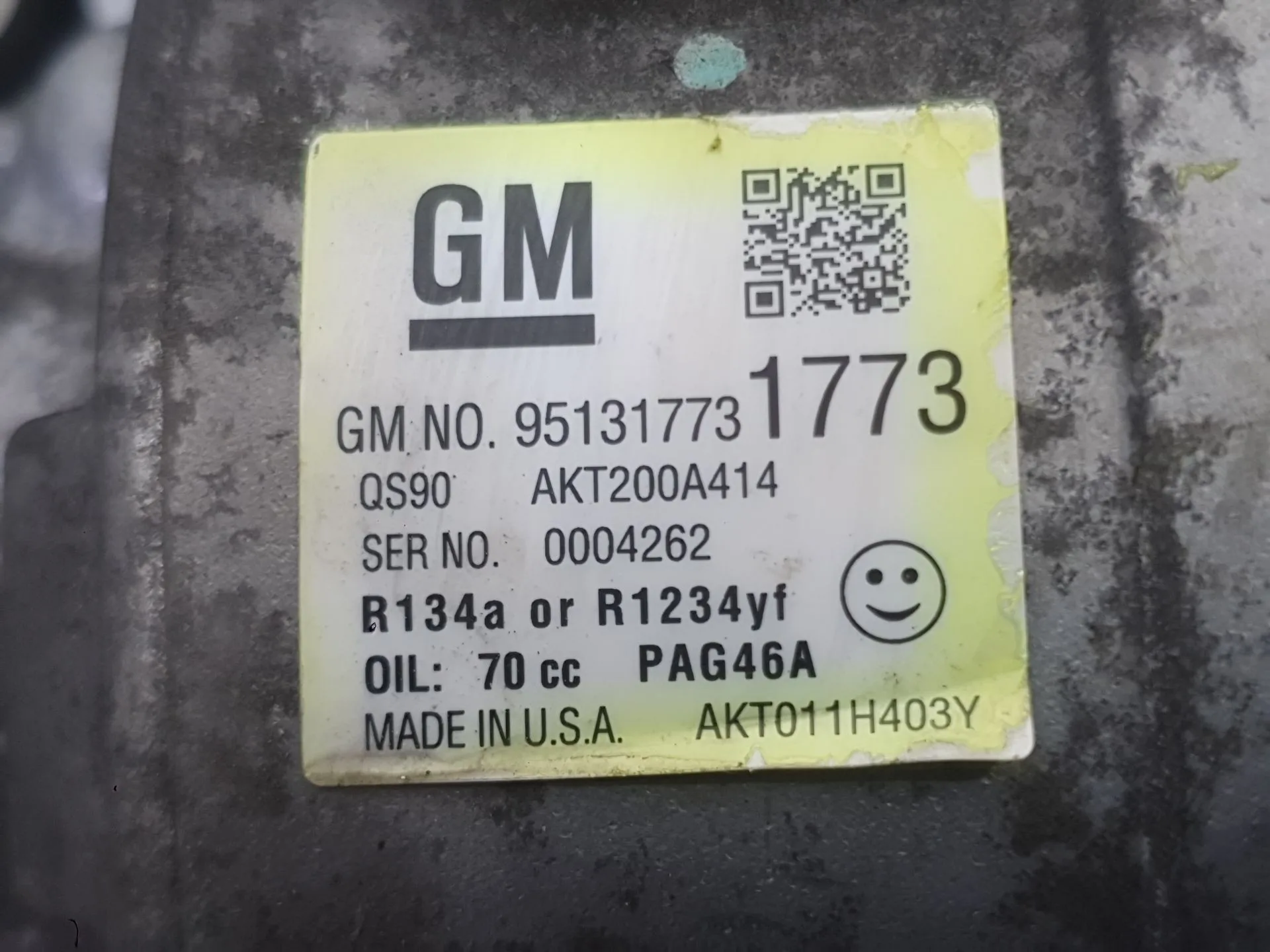 Compresor Aire Acondicionado para Opel Mokka / Mokka X (J13)