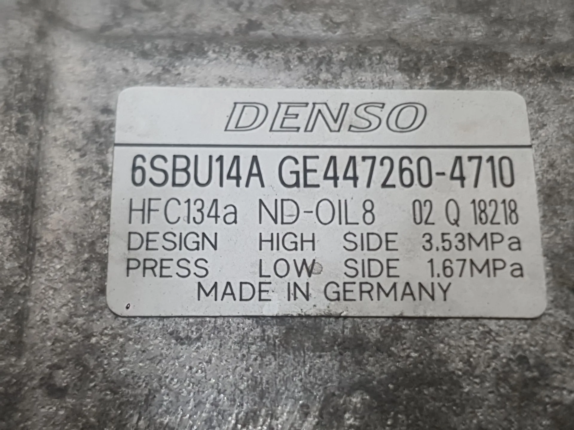 Compresor Aire Acondicionado para Bmw X1 (E84)