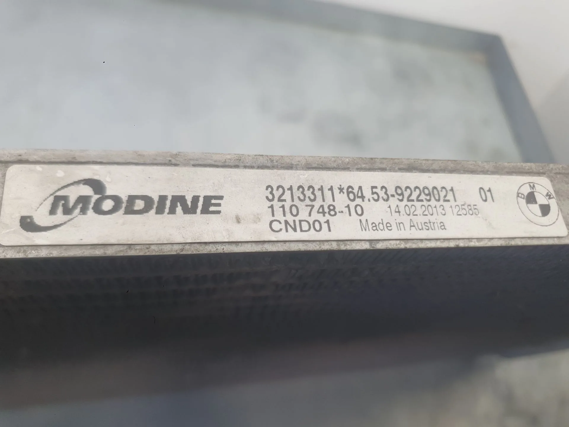 Condensador / Radiador Aire Acondicionado para Bmw X1 (E84)
