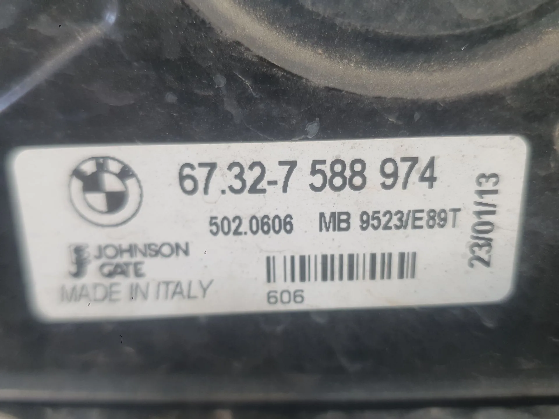 Electroventilador para Bmw X1 (E84)