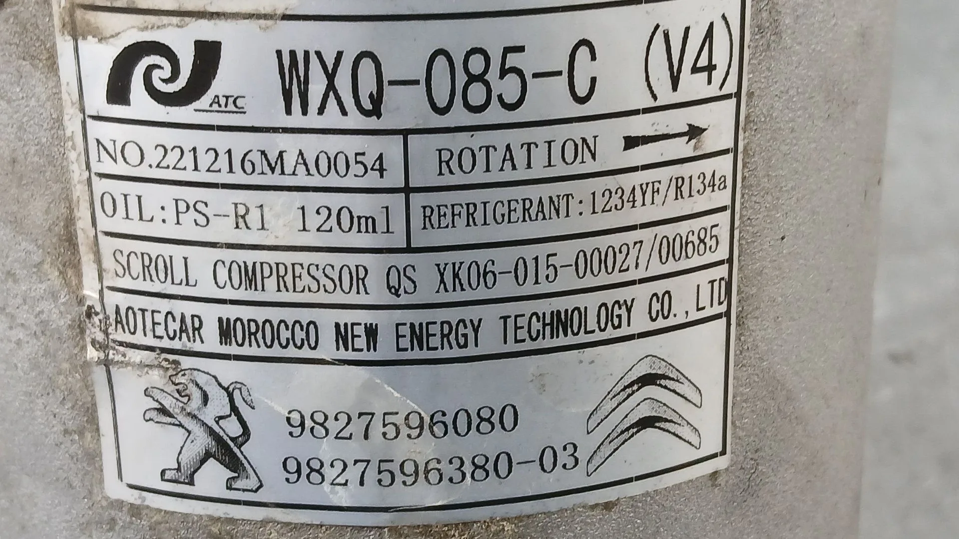 Compresor Aire Acondicionado para Opel Corsa F (P2Jo)