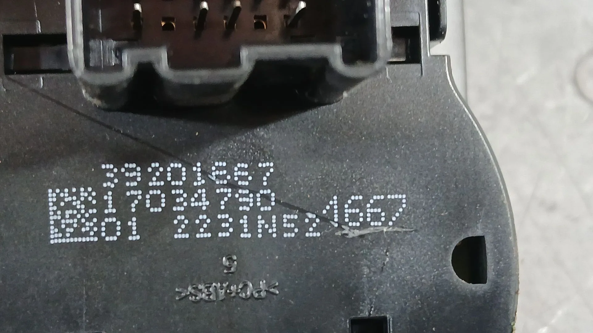 Mando Luces para Opel Corsa F (P2Jo)