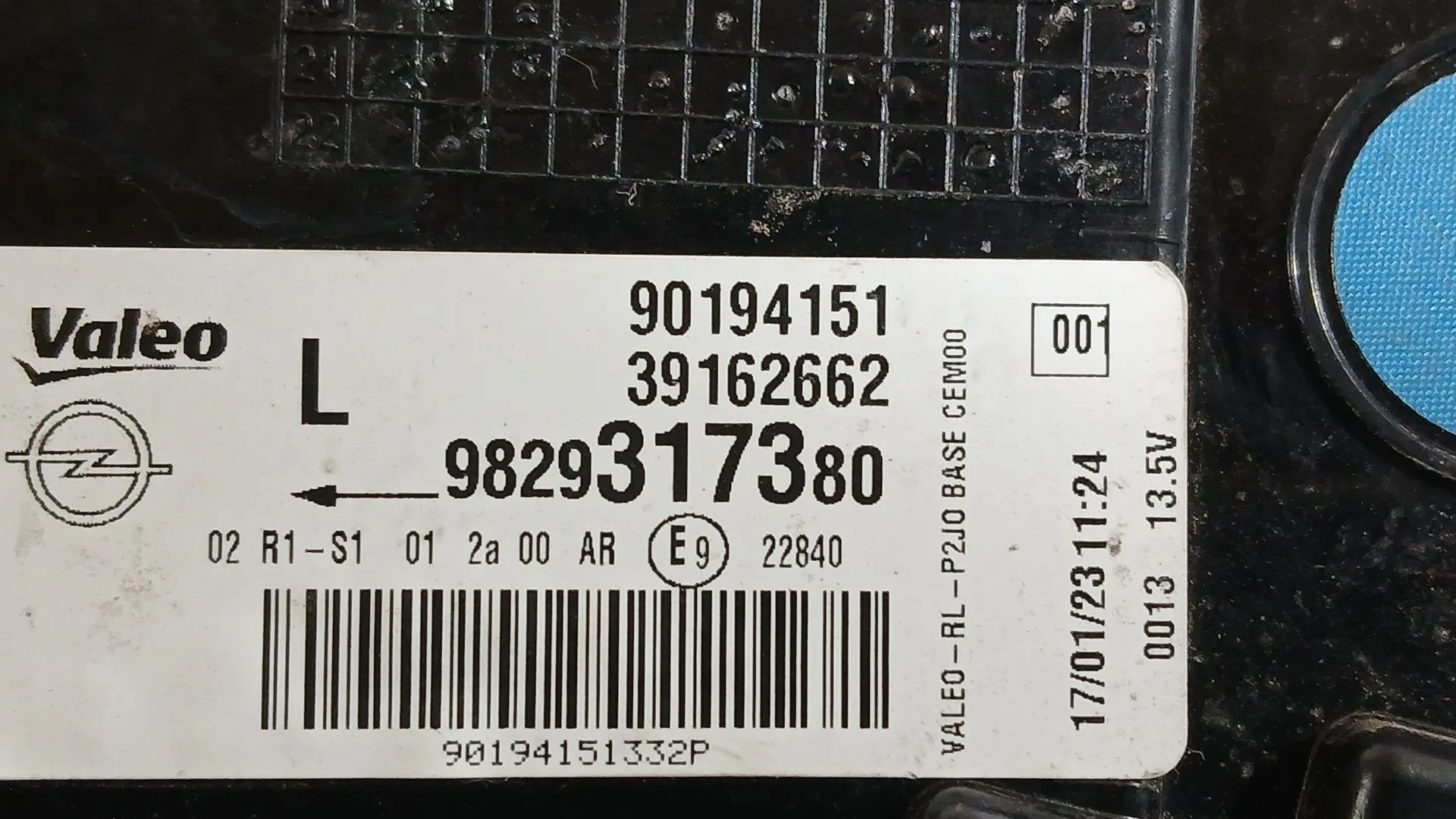 Piloto Trasero Izquierdo Exterior para Opel Corsa F (P2Jo)