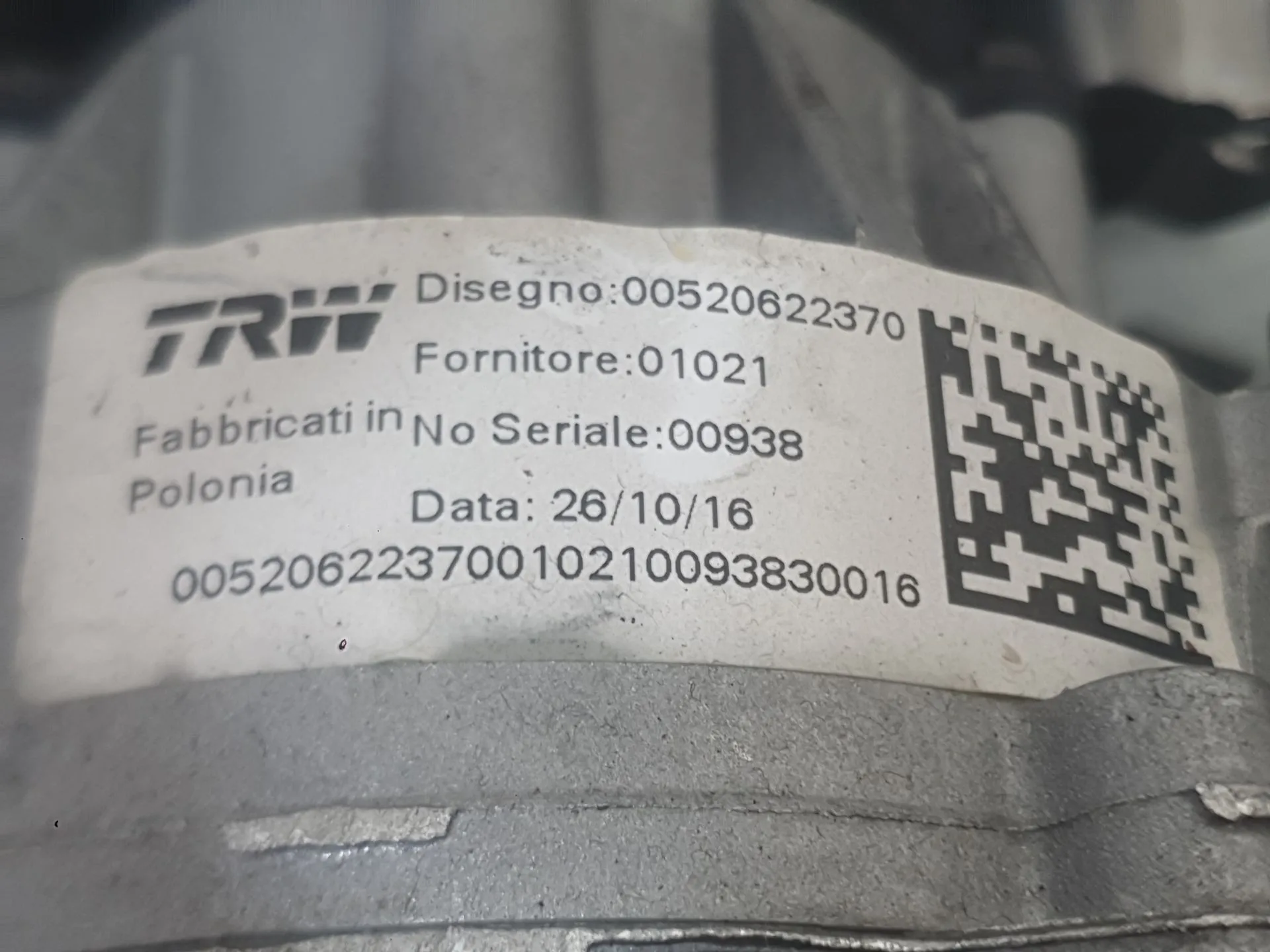 Columna Direccion para Fiat Tipo Sedan (356_, 357_)