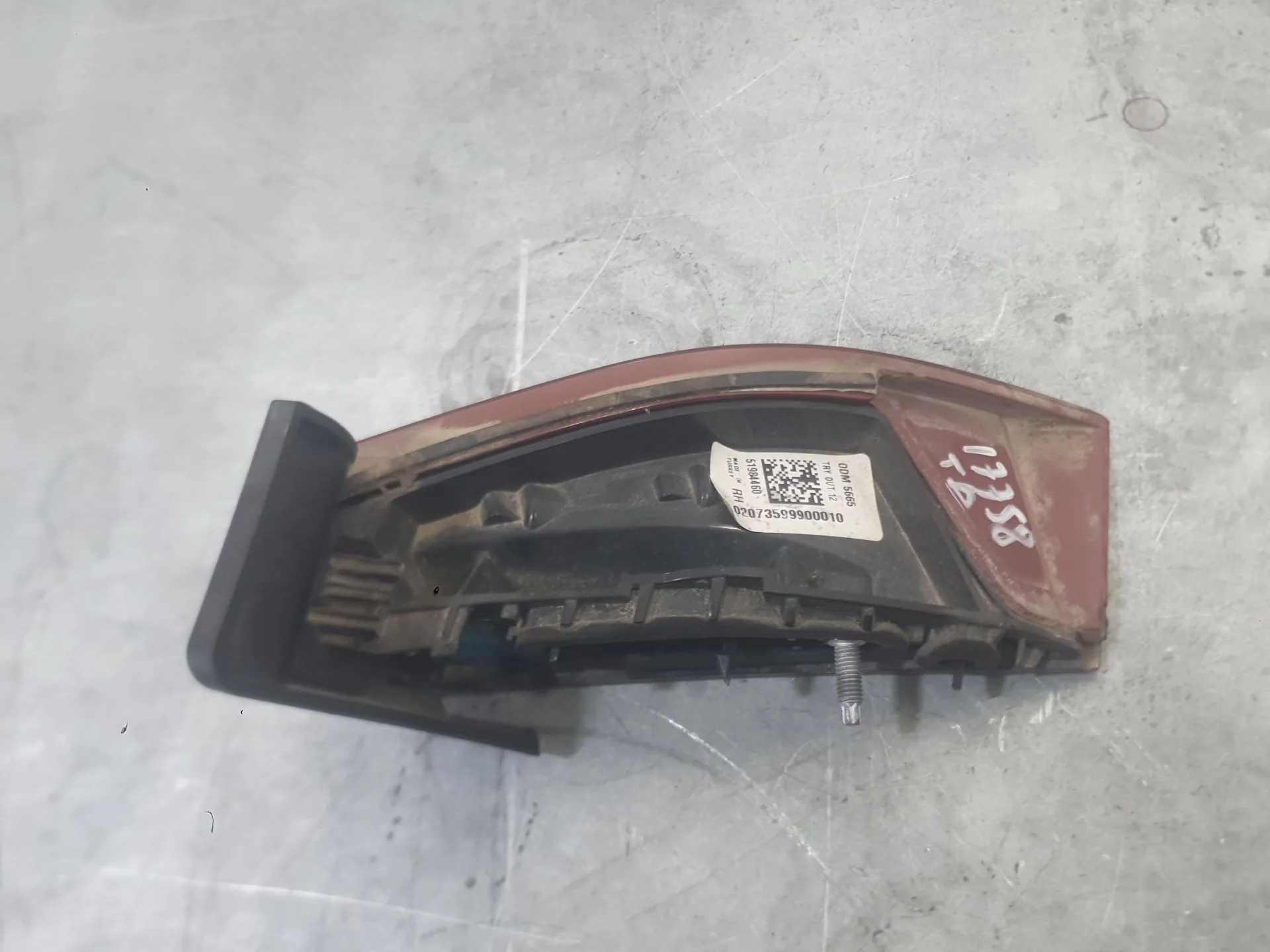 Piloto Trasero Derecho Interior para Fiat Tipo Sedan (356_, 357_)