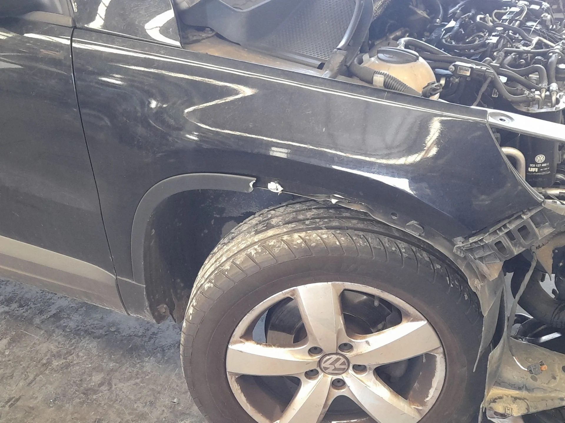 Aleta Delantera Derecha para Volkswagen Tiguan (5N_)