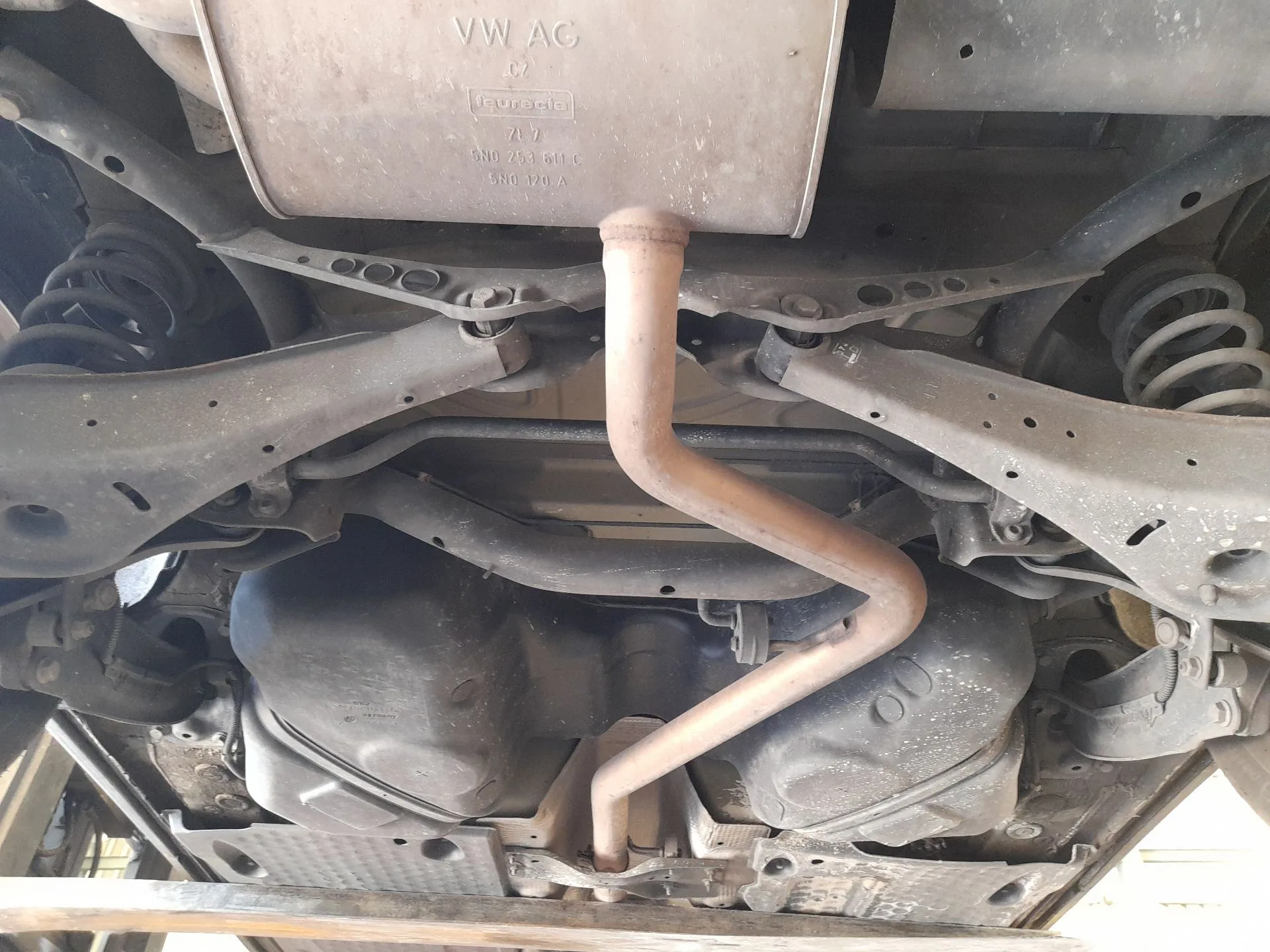 Puente Trasero para Volkswagen Tiguan (5N_)