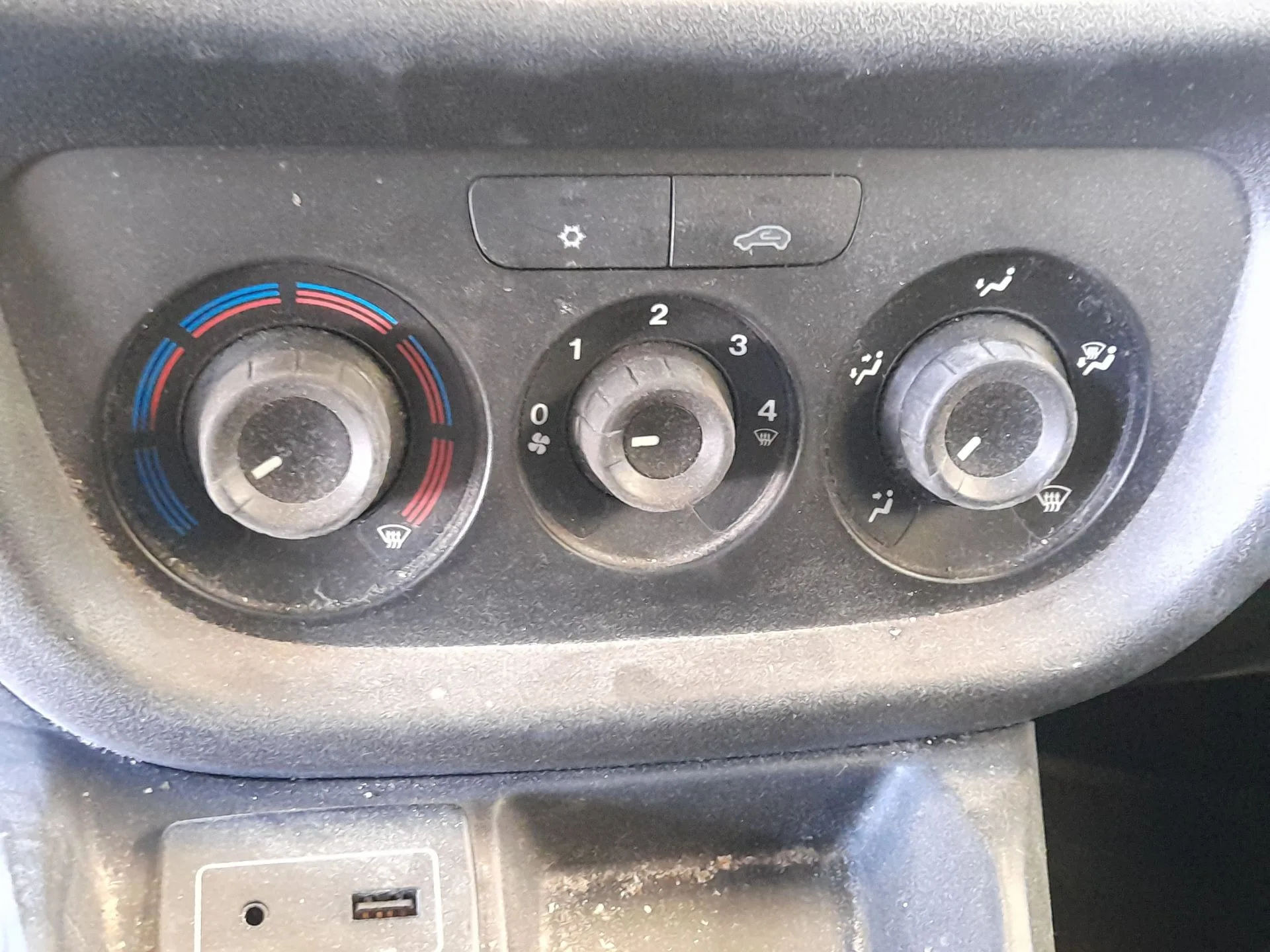 Mando Calefaccion / Aire Acondicionado para Fiat Doblo Cargo (263_)