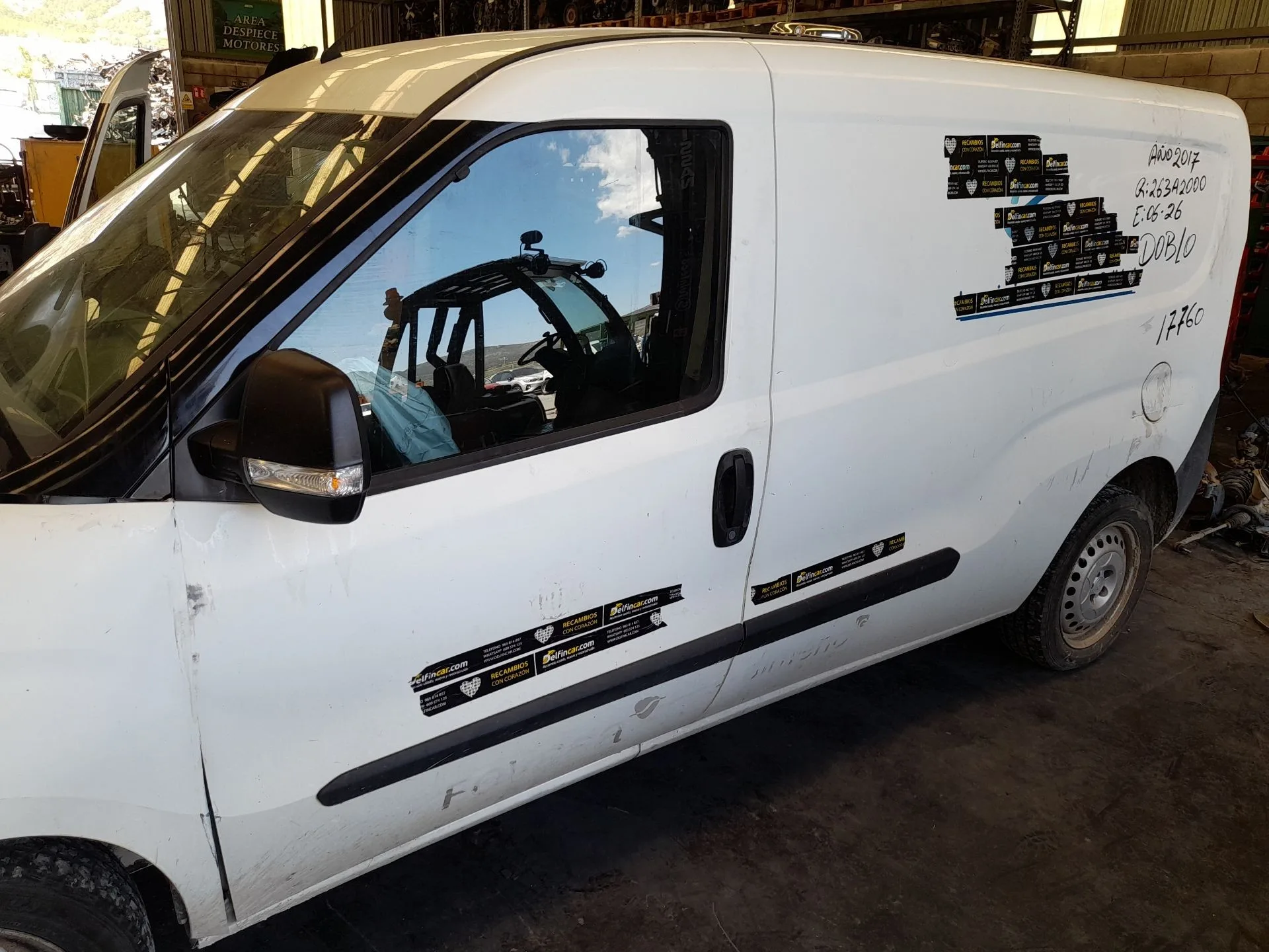 Puerta Delantera Izquierda para Fiat Doblo Cargo (263_)