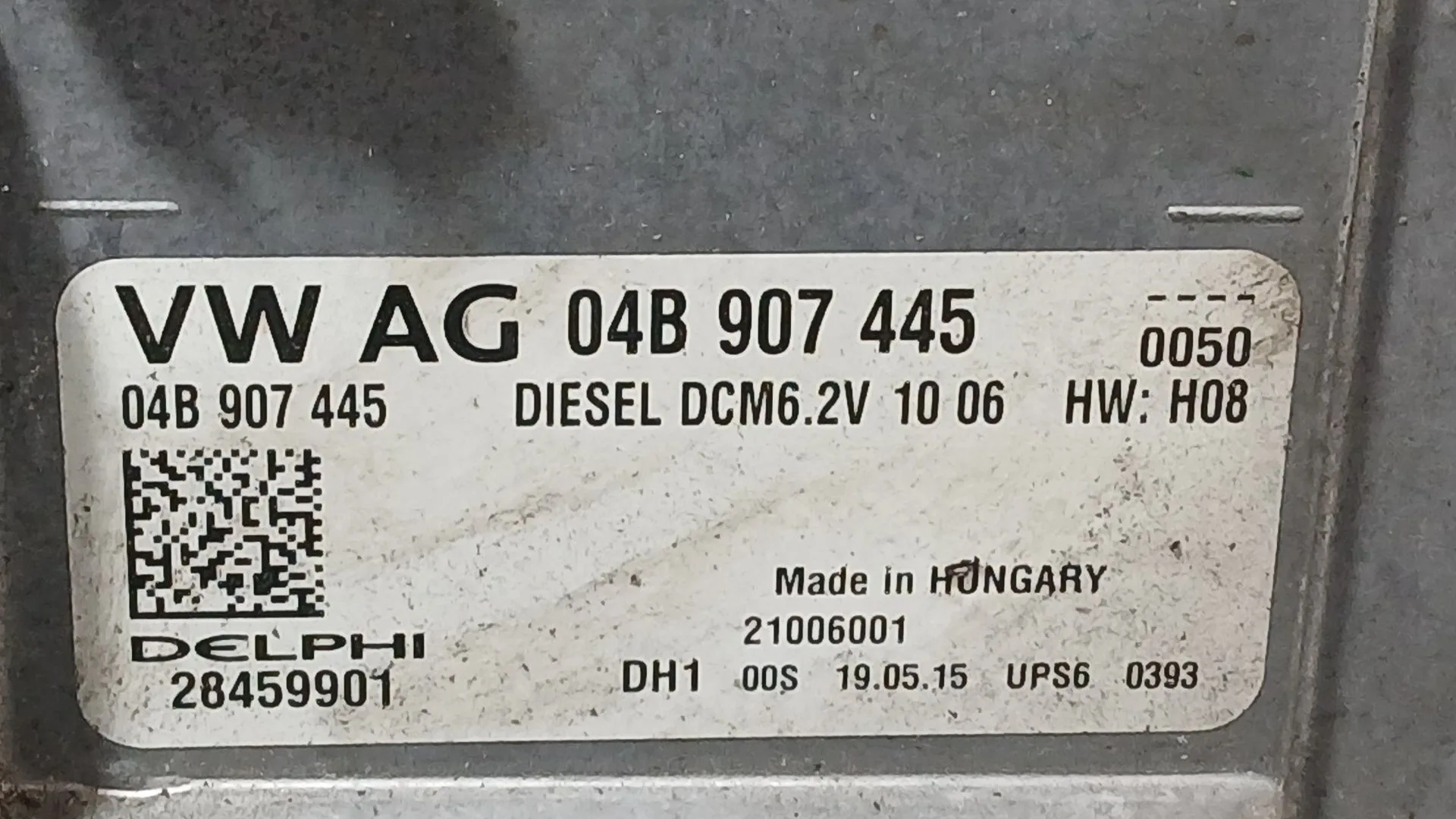 Centralita Motor Uce para Skoda Fabia Iii (Nj3)
