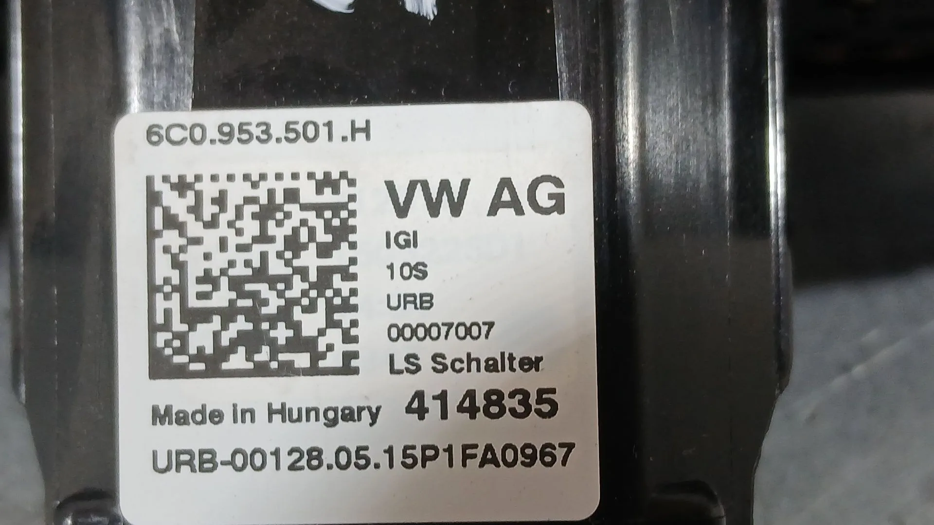 Mando Luces Y Limpia para Skoda Fabia Iii (Nj3)