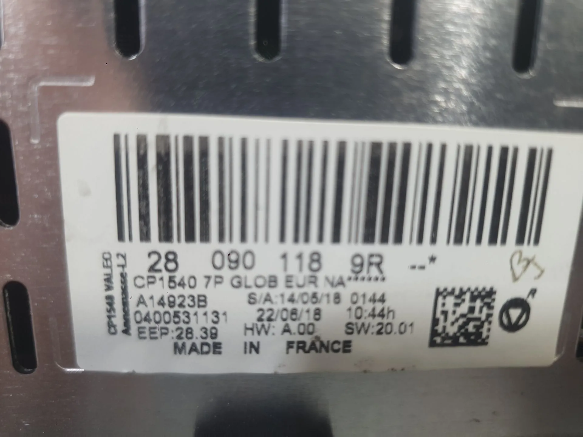 Sistema Navegacion Gps para Renault Megane Iv Hatchback (B9A/M/N_)