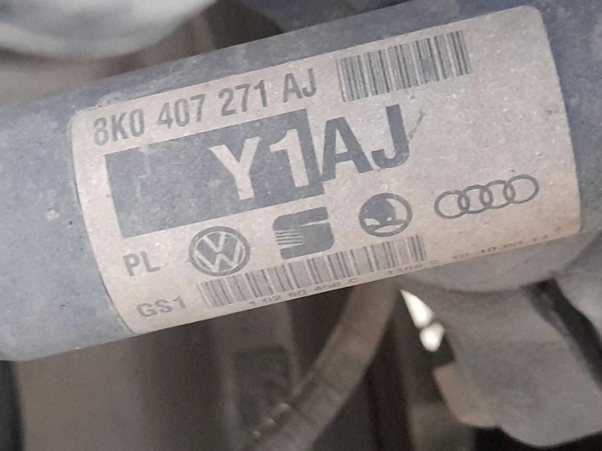 Transmision Delantera Derecha para Audi A5 Sportback (8Ta)