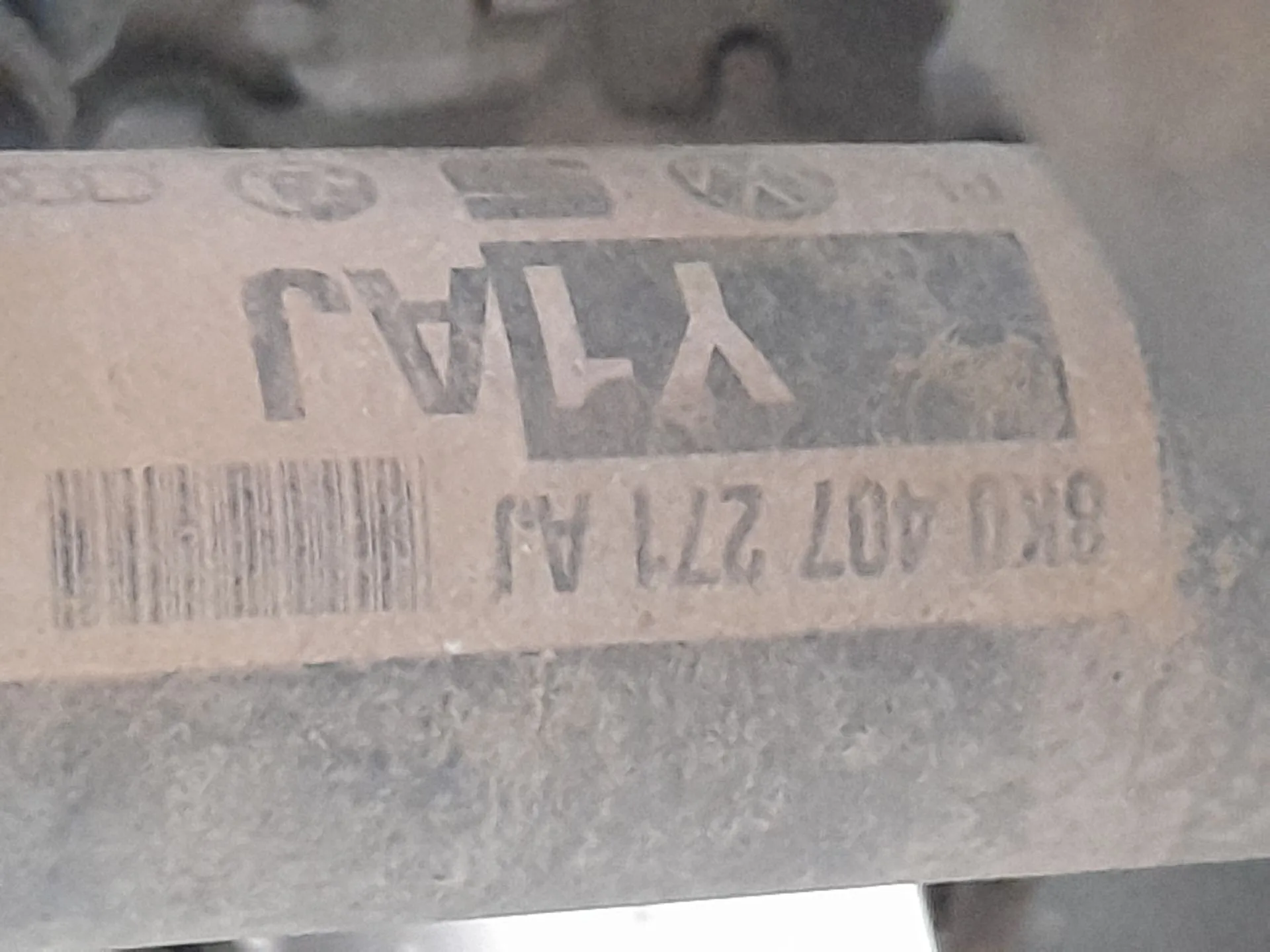 Transmision Delantera Izquierda para Audi A5 Sportback (8Ta)
