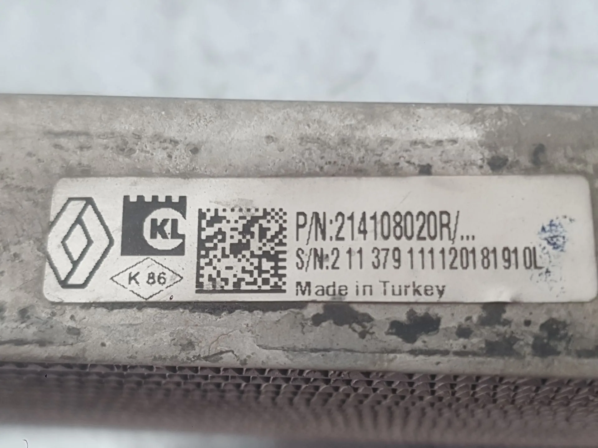 Radiador Agua Adicional para Renault Clio V (B7_)