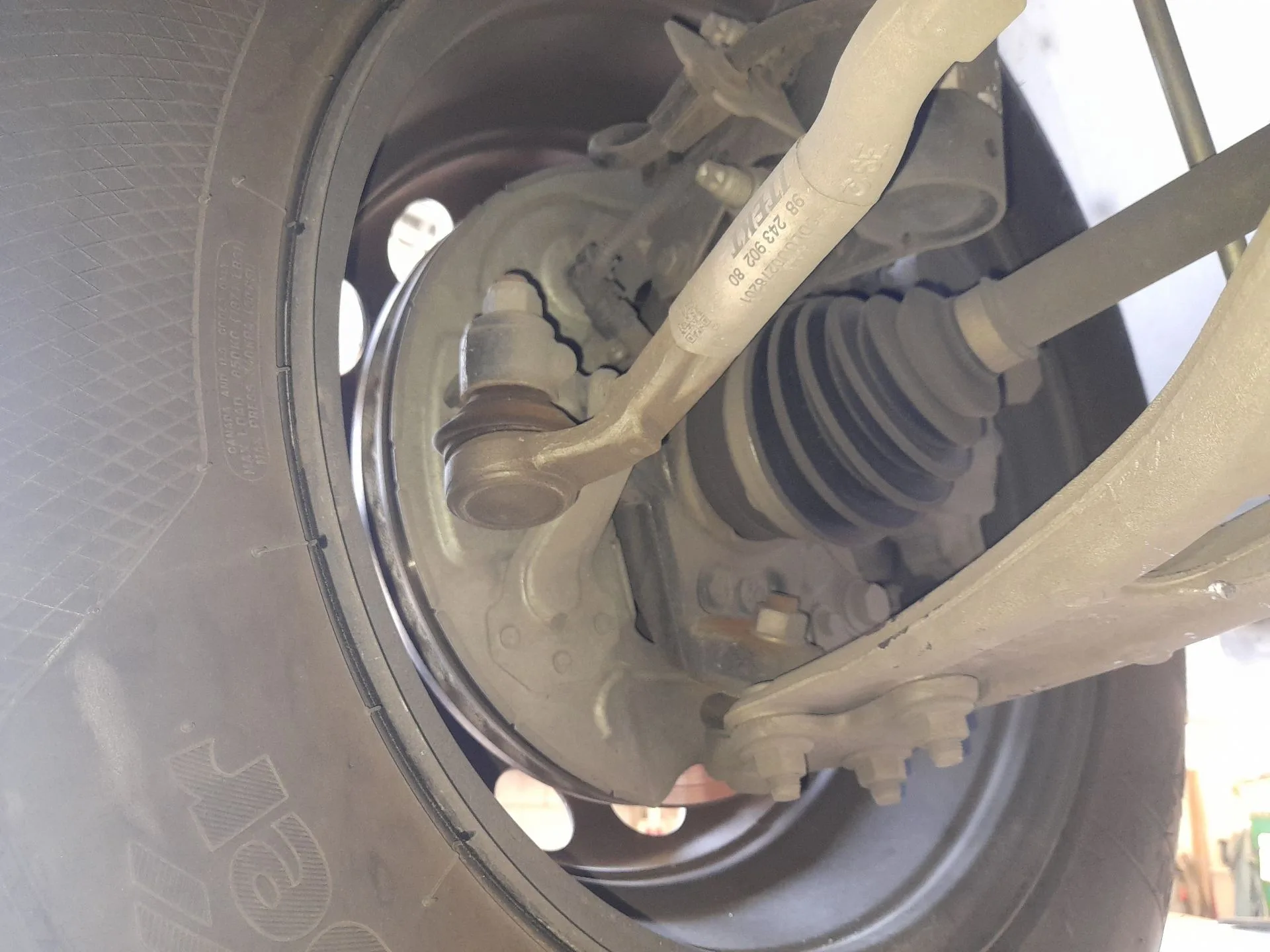 Mangueta Delantera Izquierda para Citroën Berlingo Furgoneta/Monovolumen (K9)