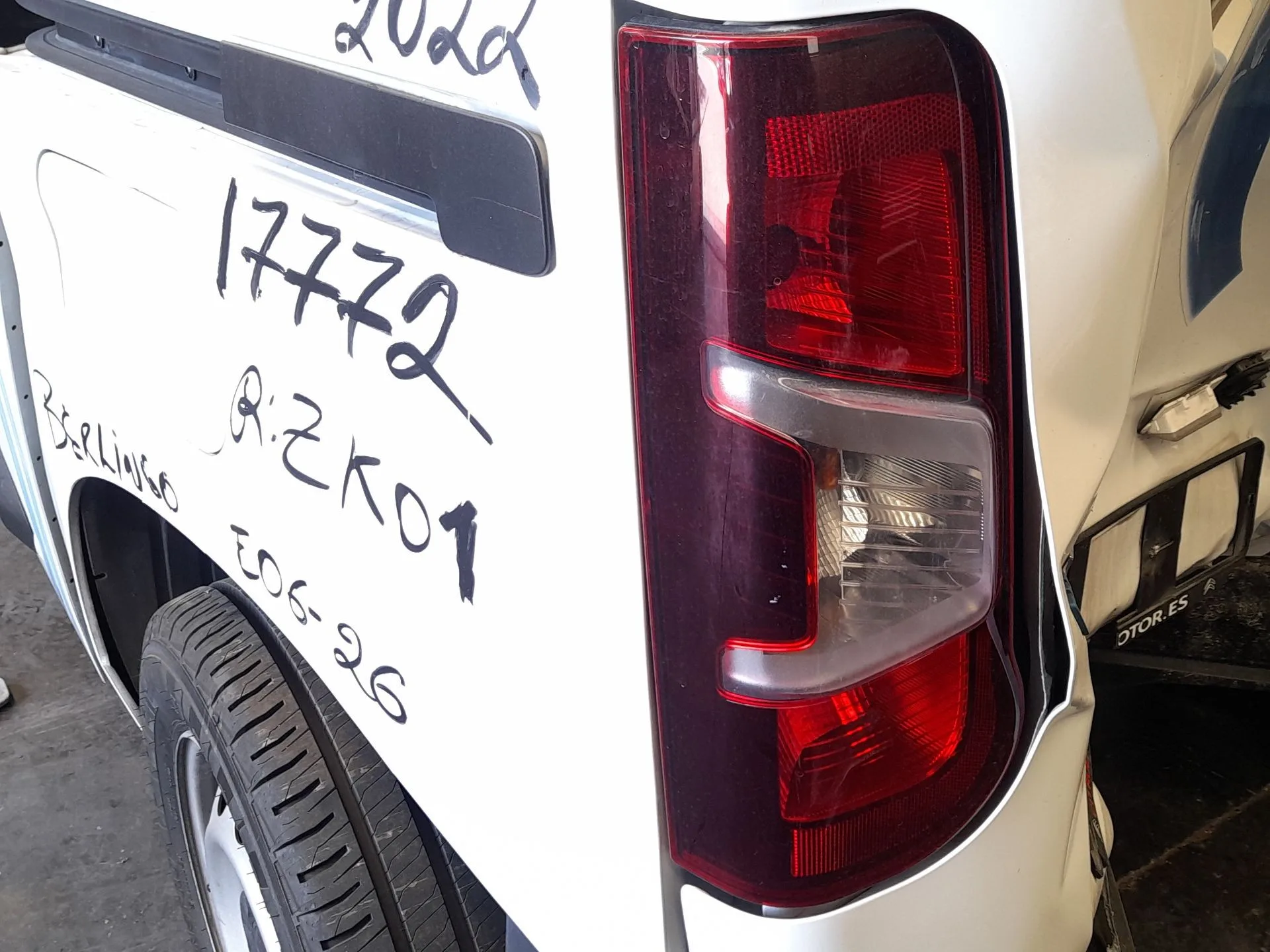 Piloto Trasero Izquierdo para Citroën Berlingo Furgoneta/Monovolumen (K9)