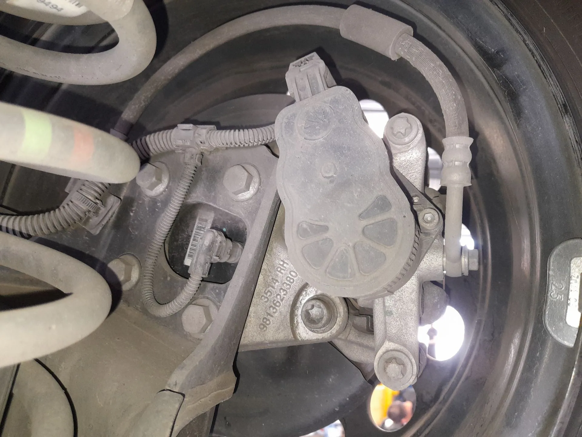 Pinza Freno Trasera Derecha para Citroën Berlingo Furgoneta/Monovolumen (K9)