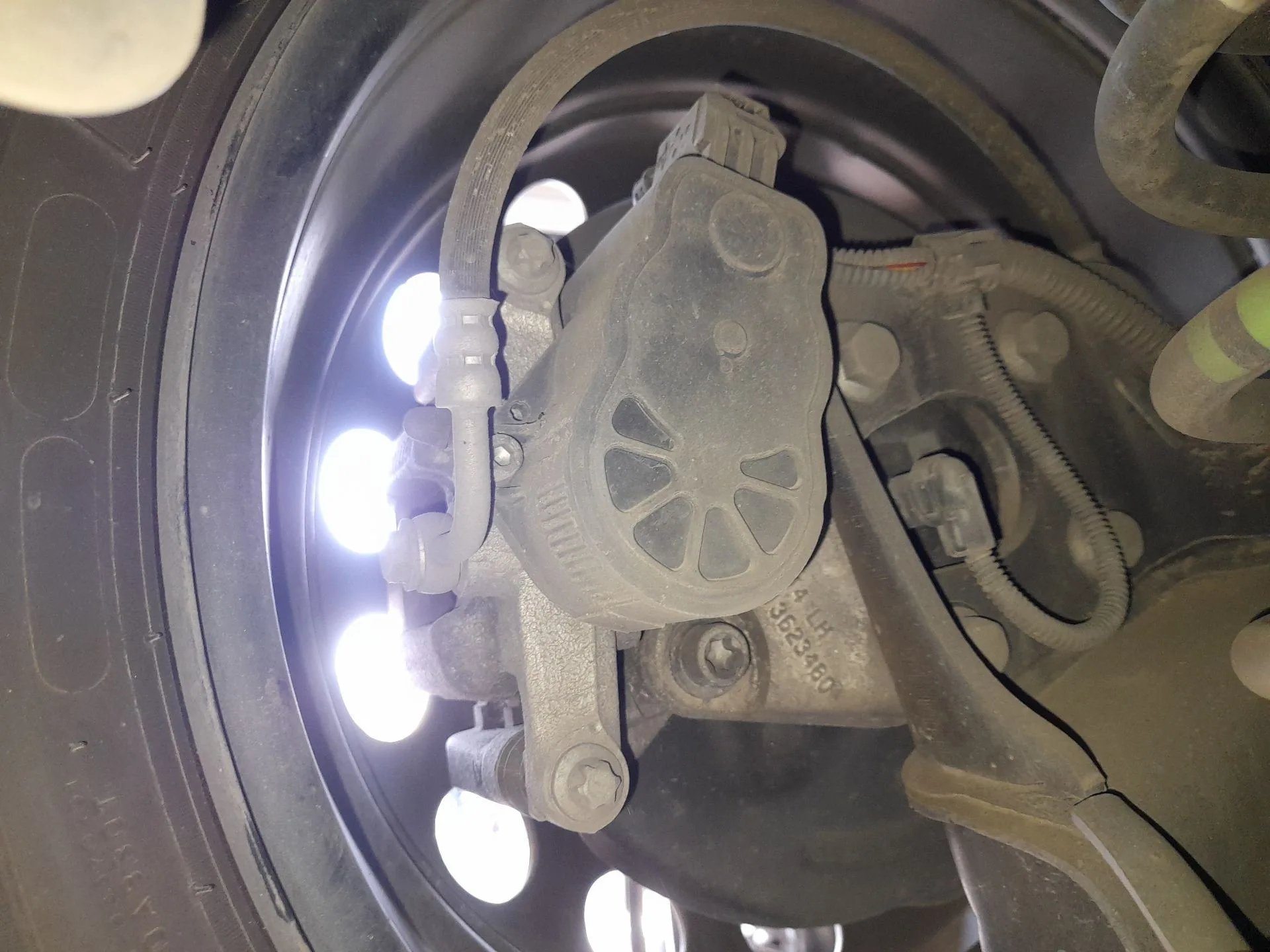 Pinza Freno Trasera Izquierda para Citroën Berlingo Furgoneta/Monovolumen (K9)