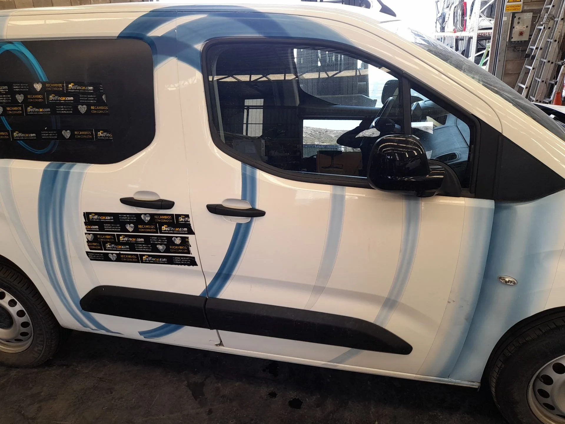 Puerta Delantera Derecha para Citroën Berlingo Furgoneta/Monovolumen (K9)