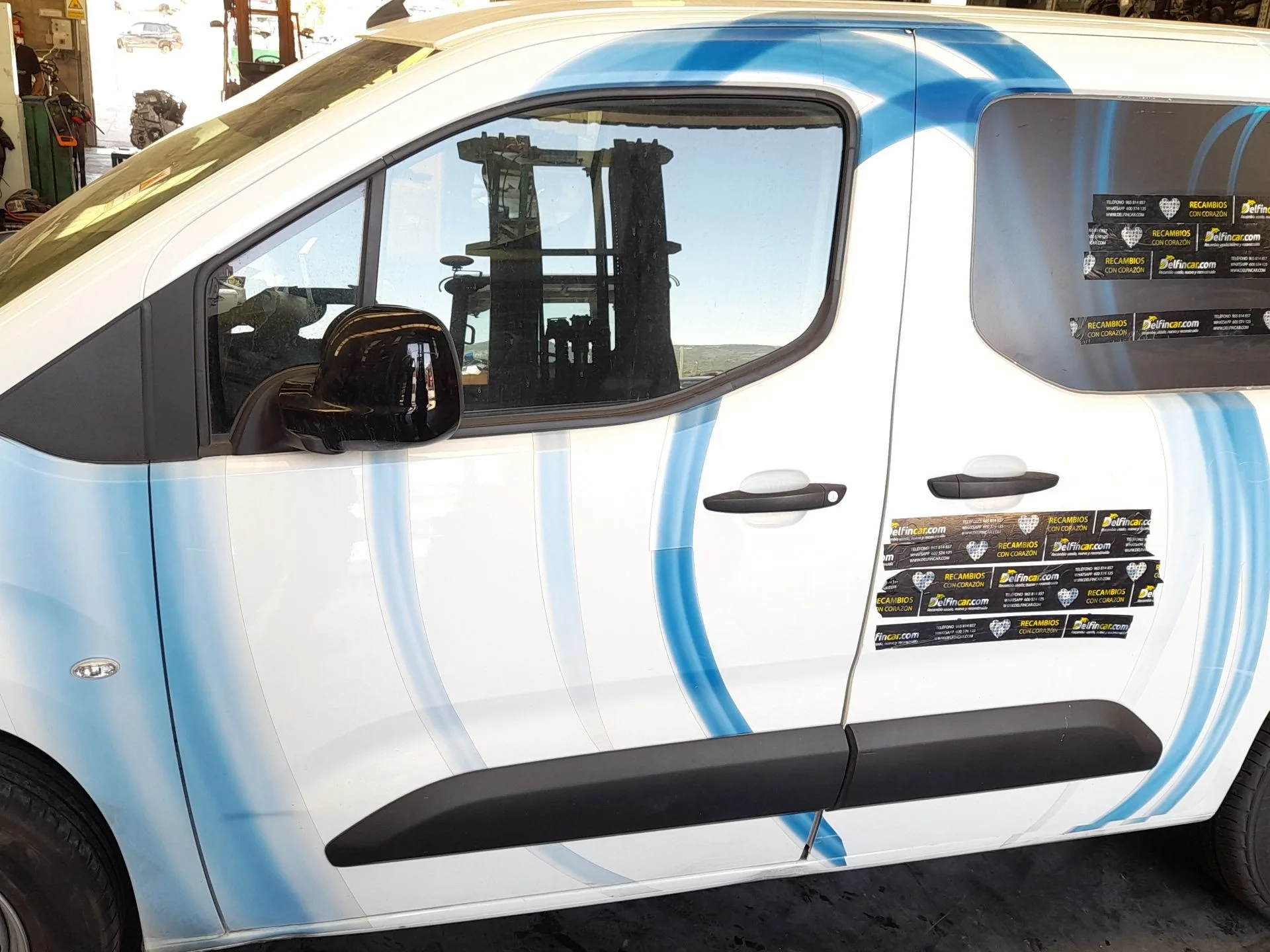 Puerta Delantera Izquierda para Citroën Berlingo Furgoneta/Monovolumen (K9)