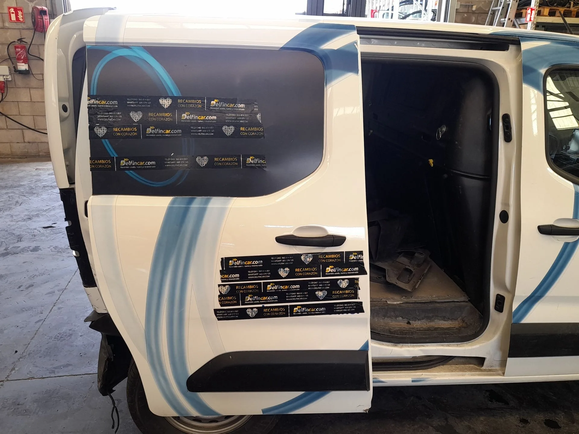 Puerta Lateral Corredera Derecha para Citroën Berlingo Furgoneta/Monovolumen (K9)